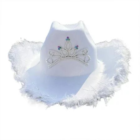 Large Feather Brim Women Men Fedora Hat for Winter Autumn Elegant Lady Trilby Felt Homburg Church Ja | Walmart (US)