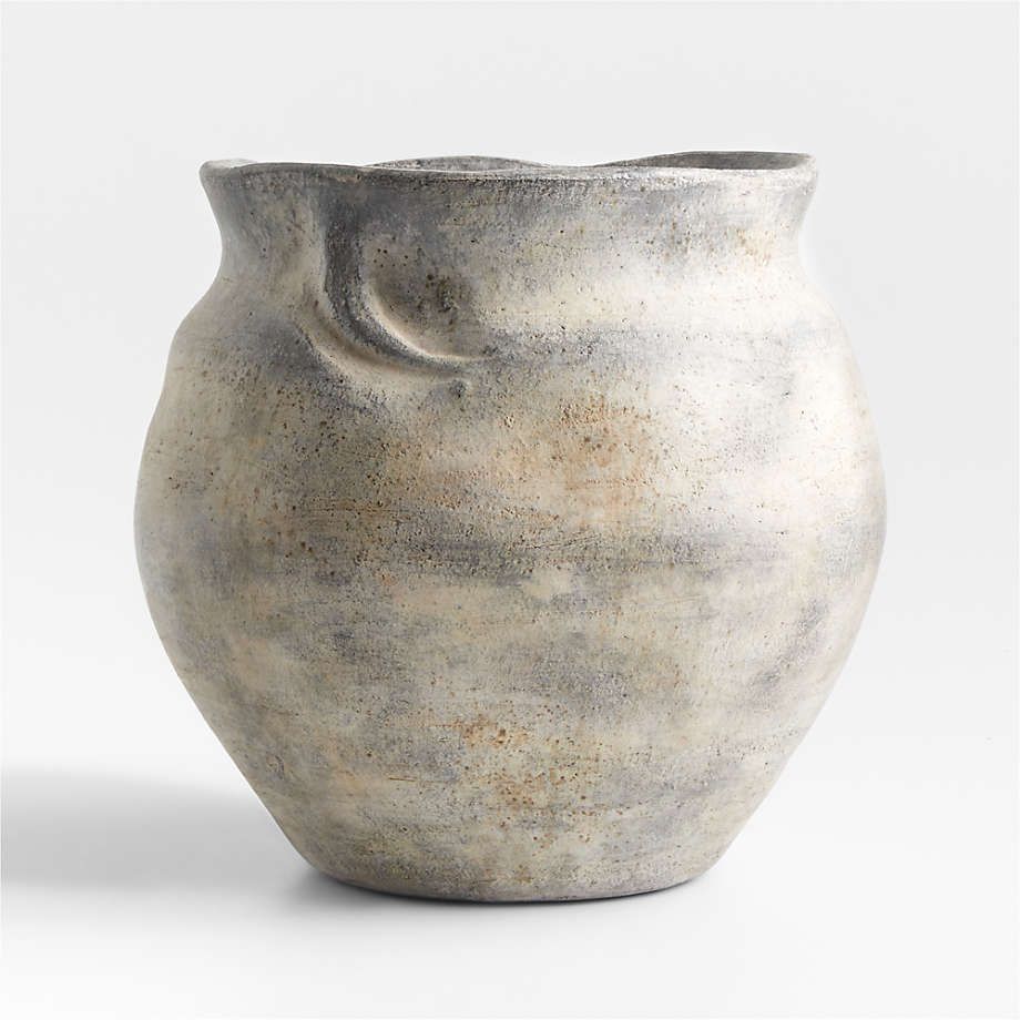 Rue Medium Handmade Ceramic Vase 12.5" by Jake Arnold | Crate & Barrel | Crate & Barrel