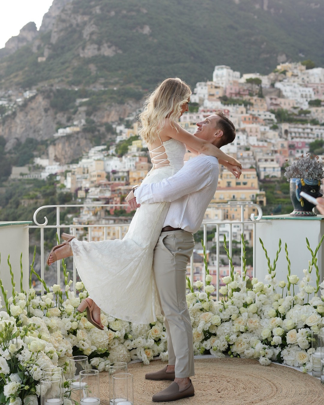 My proposal dress 

#whitedress #engagementdress #houseofcb 

#LTKWedding #LTKStyleTip #LTKSummerSales