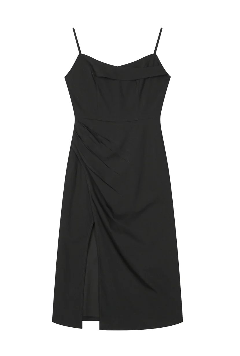 Marion Dress - Black | Petite Studio NYC