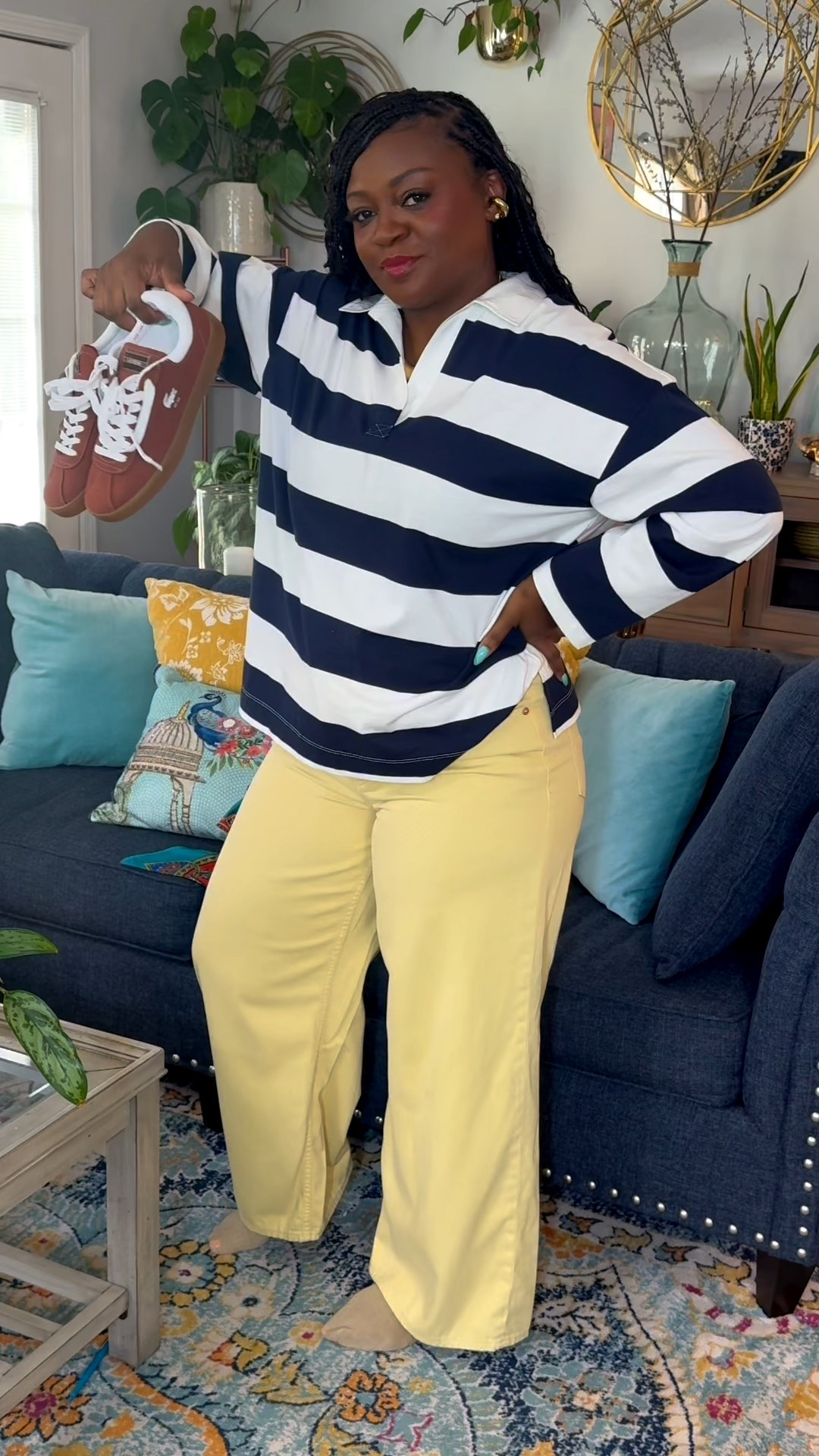 This rugby style lightweight shirt on sale at oldnavy. A little oversized but perfect for a casual fit, add slacks for work or keep it comfy with denim 🫶🏾

#LTKStyleTip #LTKFindsUnder50 #LTKSaleAlert