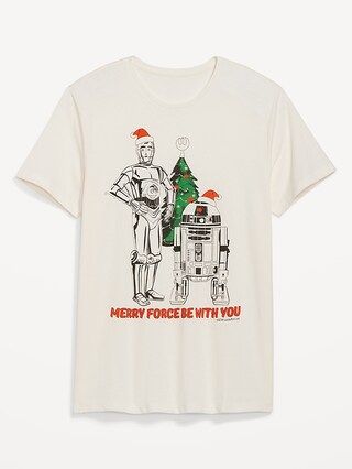 Star Wars™ "Merry Force Be With You" Gender-Neutral T-Shirt for Adults | Old Navy (US)