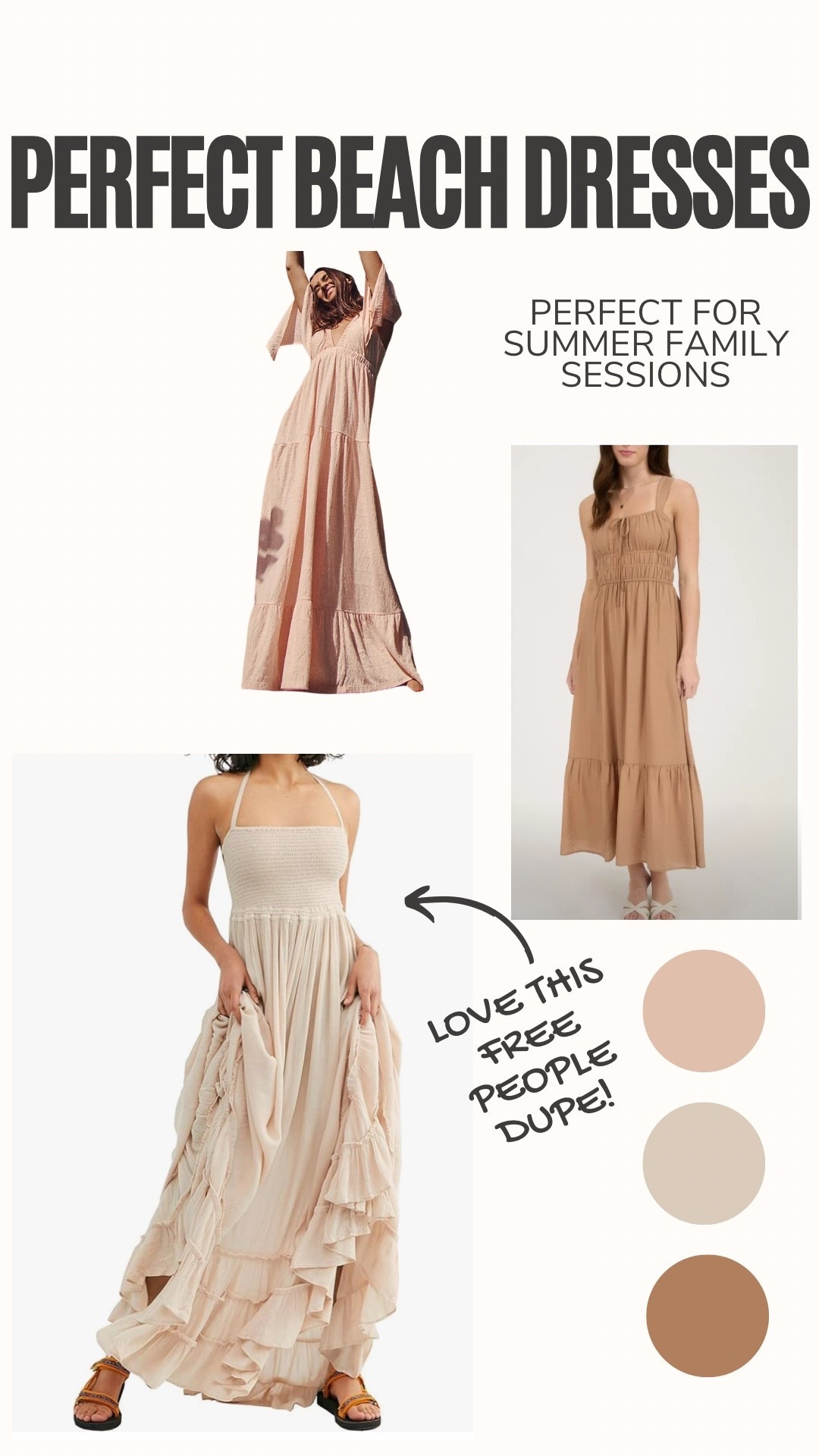 Dresses perfect for mom or teens for a summer beach session 🏝️ 

#LTKSeasonal #LTKStyleTip