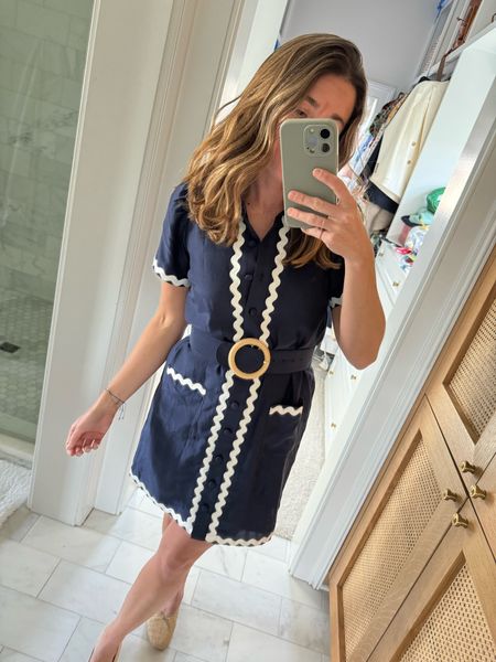 Obsessed with this new dress from Sail to Sable! Size down! I’m in an XS. 