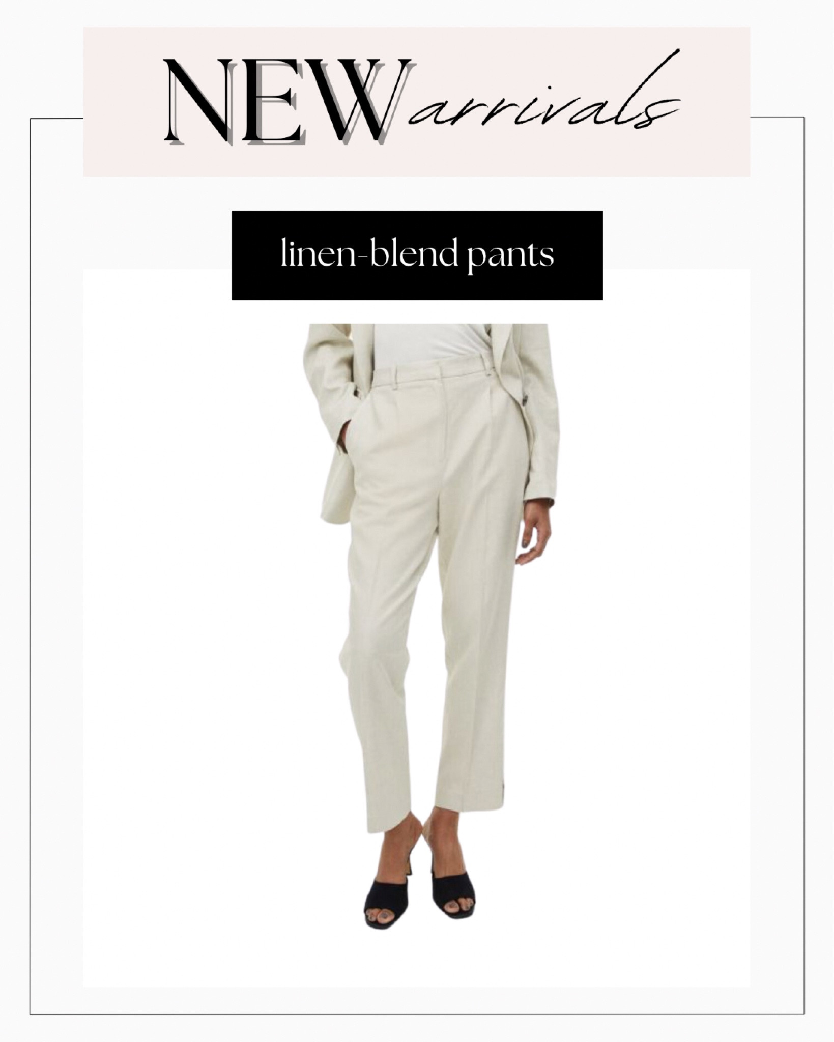 Interim Linen Deep Twotuck Slacks | www.tspea.org