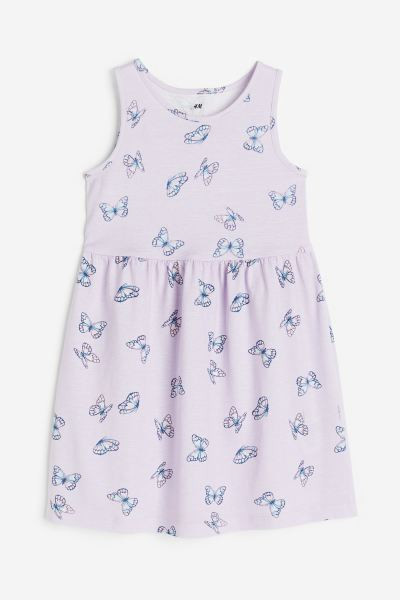 Patterned Cotton Dress | H&M (US + CA)