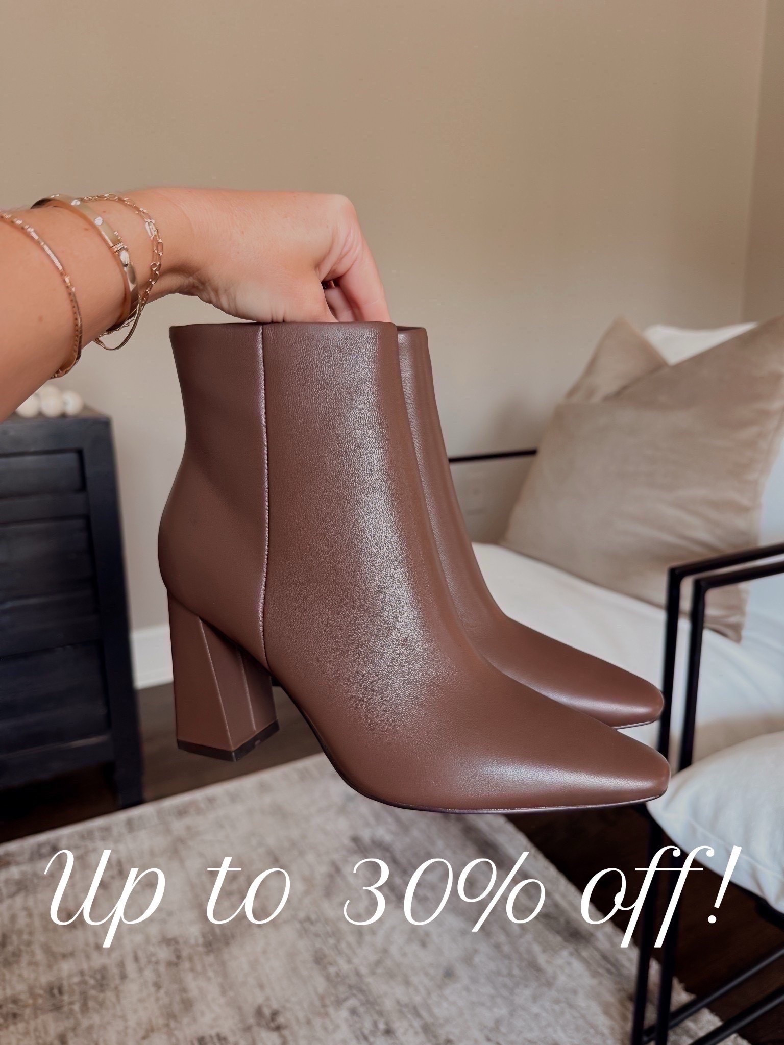 These boots are on sale at Nordstrom now!!

I size up a half for socks 🤎

Cyber Week Deals at Nordstrom!

end of year sale, biggest sale of the year, can’t-miss deals, cyber savings, black friday savings, shop the sale, early access deals, Nordstrom, nordy, mom of 3, Amanda West, almost ready blog ,Marc fisher, Marc fisher boots, comfy boos, ankle boots, brown boots, fall boots, shoe crush, trending shoes, Almostreadyblog, Amanda west

#LTKSaleAlert #LTKFindsUnder100