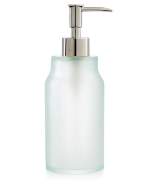 Martha Stewart Collection Sea Glass Frost Lotion Dispenser, Only at Macy's Bedding | Macys (US)