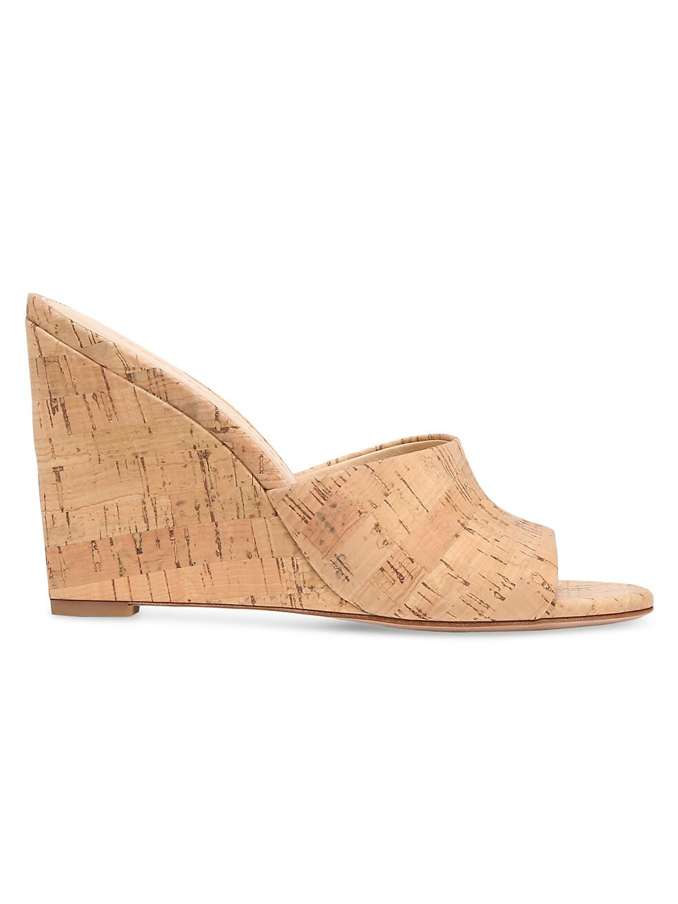 Veronica Beard Dali 95MM Leather Wedge Sandals | Saks Fifth Avenue
