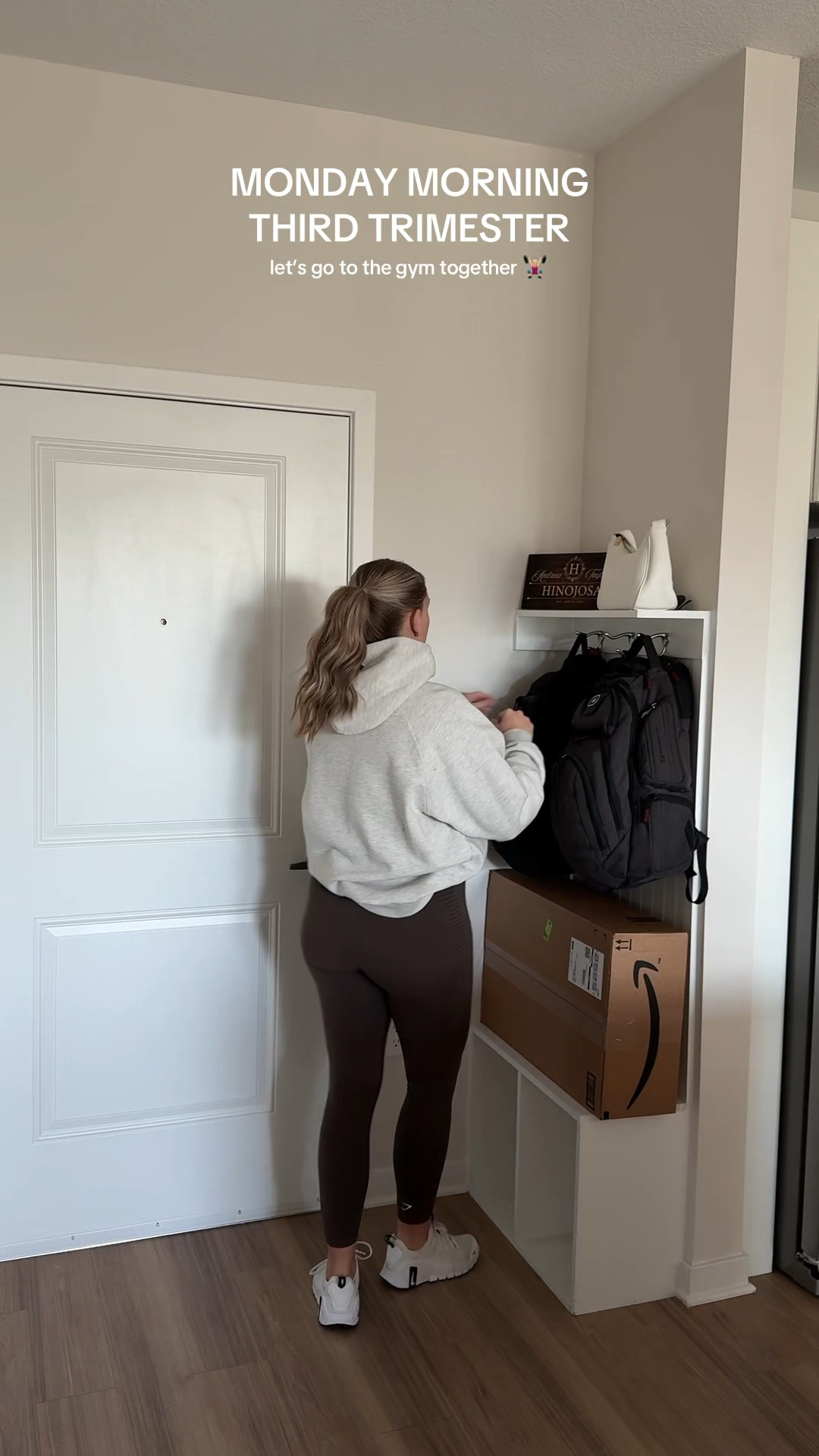 Let’s go to the gym together 🏋🏼‍♀️  #healthypregnancy #fit 

#LTKdayinmylife #LTKfitnessgoals #LTKvlog