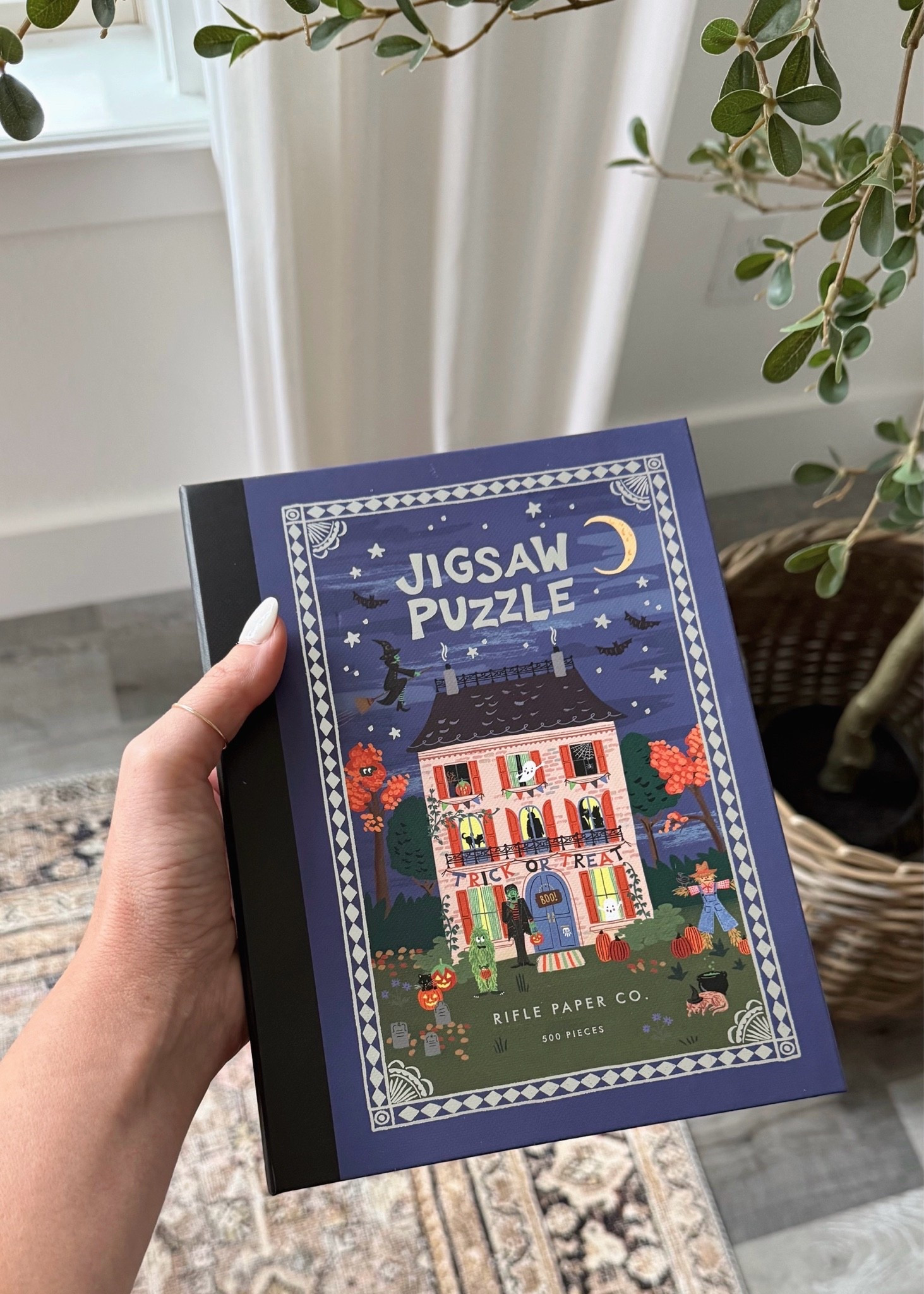 When I saw Rifle Paper CO’s new Halloween collection, I knew I had to have it. I snagged the jigsaw puzzle as an early bday present for myself! 🎃👻

#LTKHome #LTKSeasonal