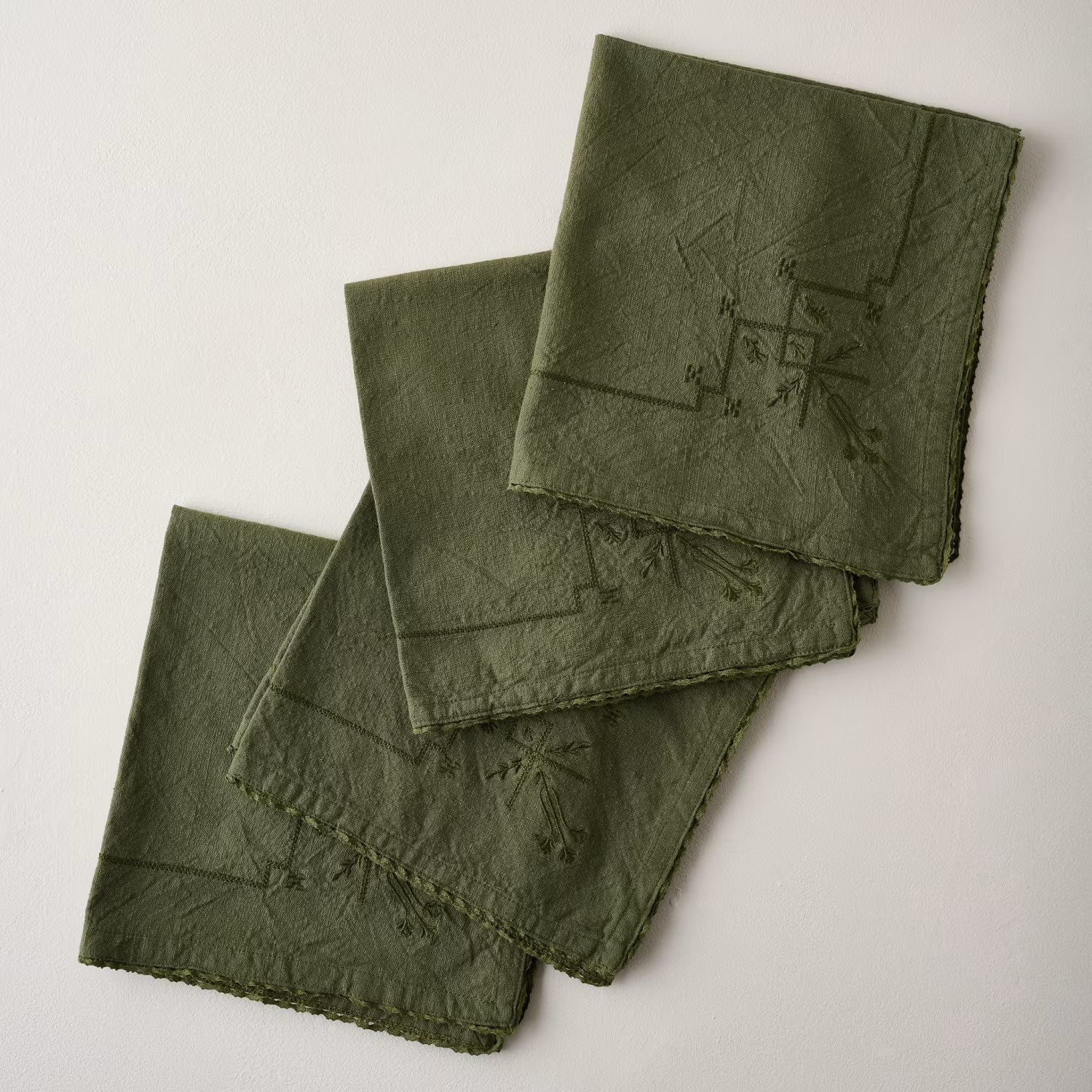 Heirloom Green Napkin Set of Four | Magnolia