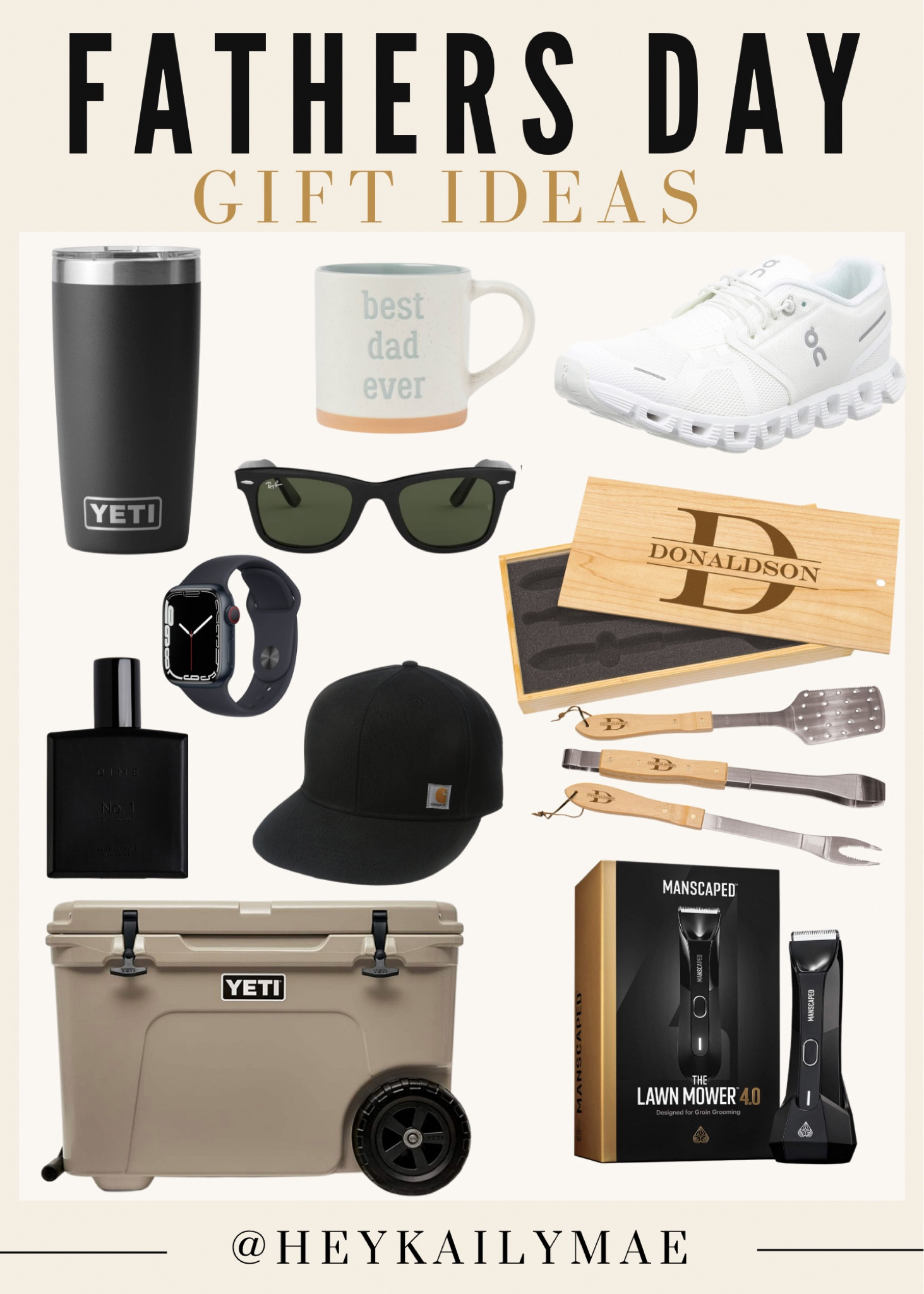 Father’s Day gift ideas! | Father’s Day, gifts for Father’s Day, gift ideas, gift guide, men’s gifts, gifts for him, gifts for men, shoes, yeti, hats, cologne, sunglasses, target finds, amazon finds, Etsy finds, personalized gifts, watches. 

#LTKSeasonal #LTKGiftGuide #LTKmens