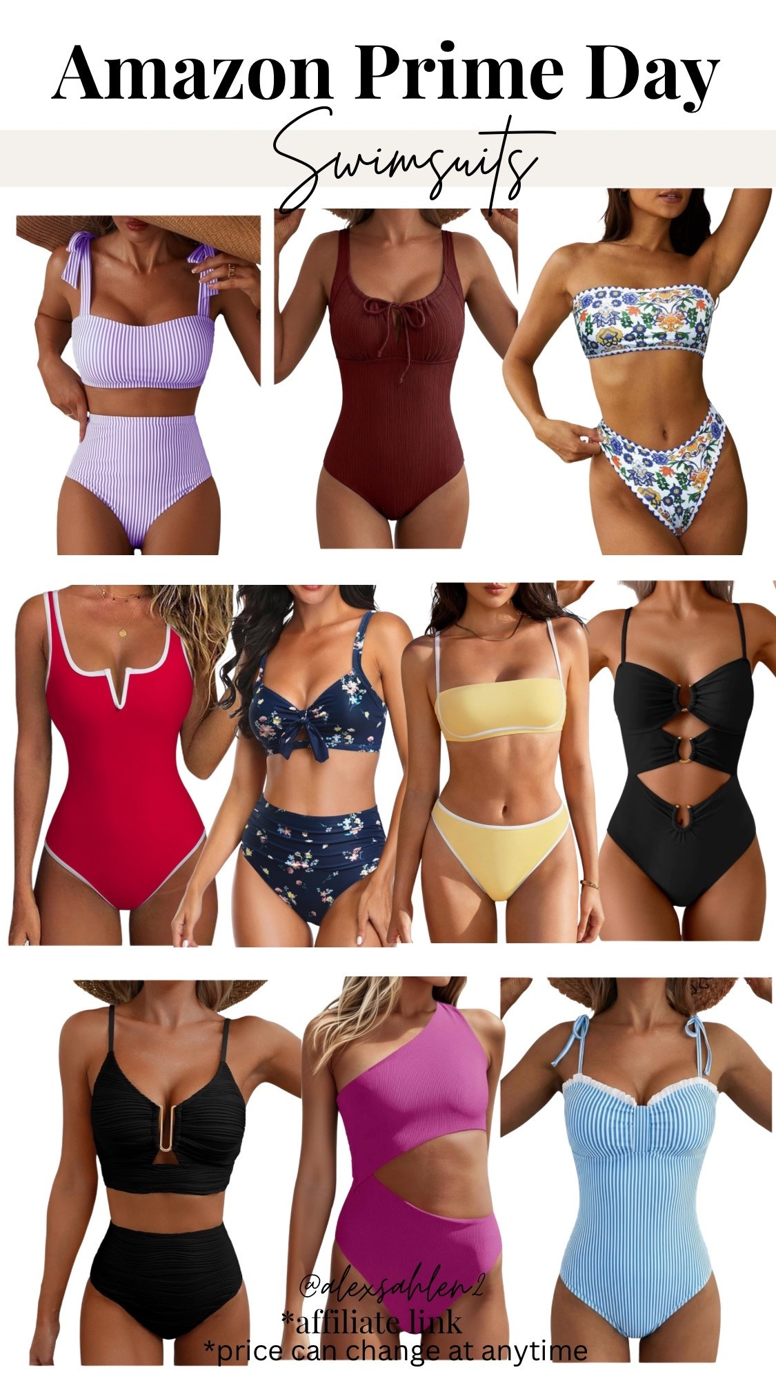 Amazon Prime Day deals! These swimsuits are so cute and on huge sale!
