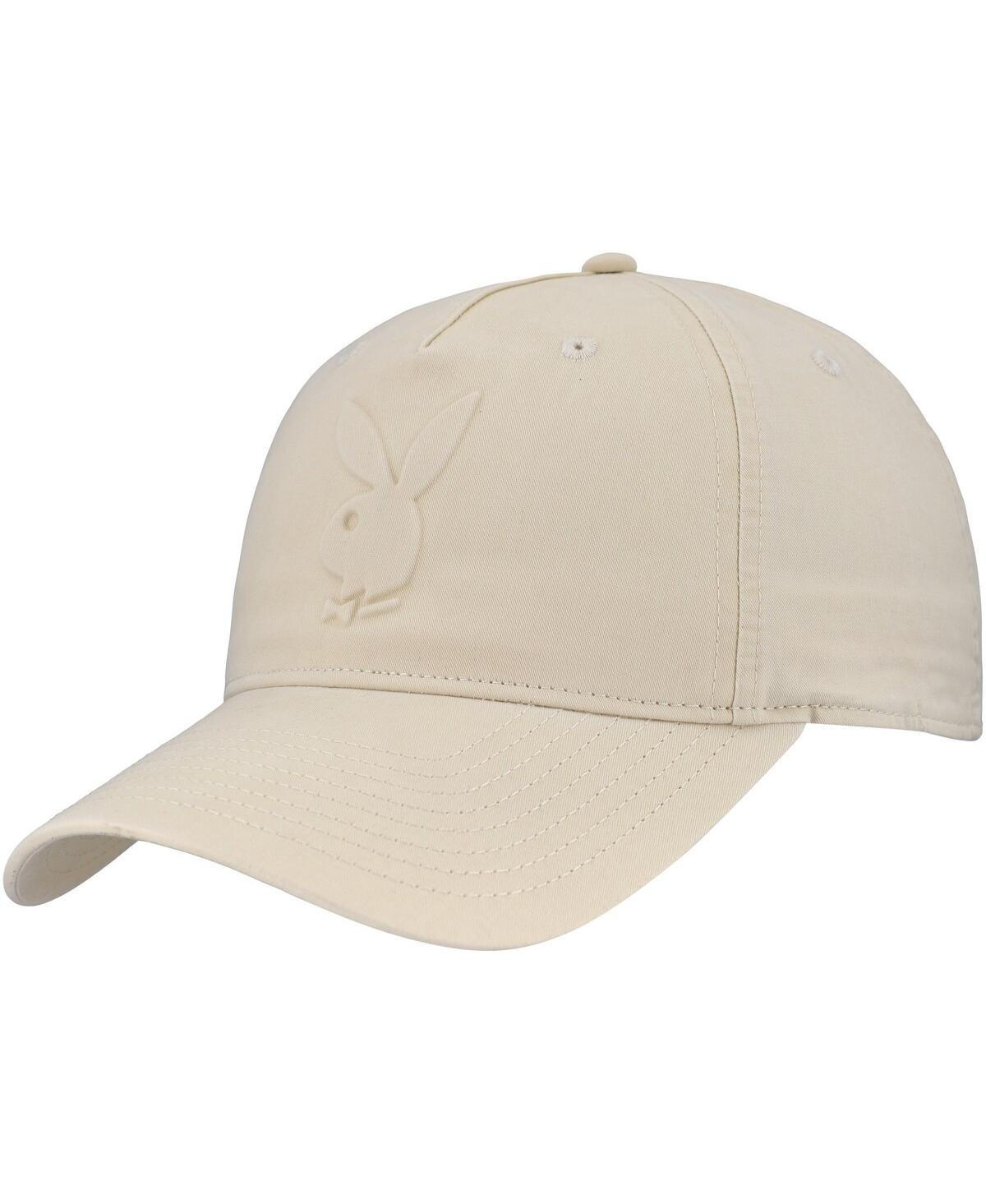 Lids Men's and Women's Khaki Playboy Embossed Logo Adjustable Hat - Khaki | Macy's