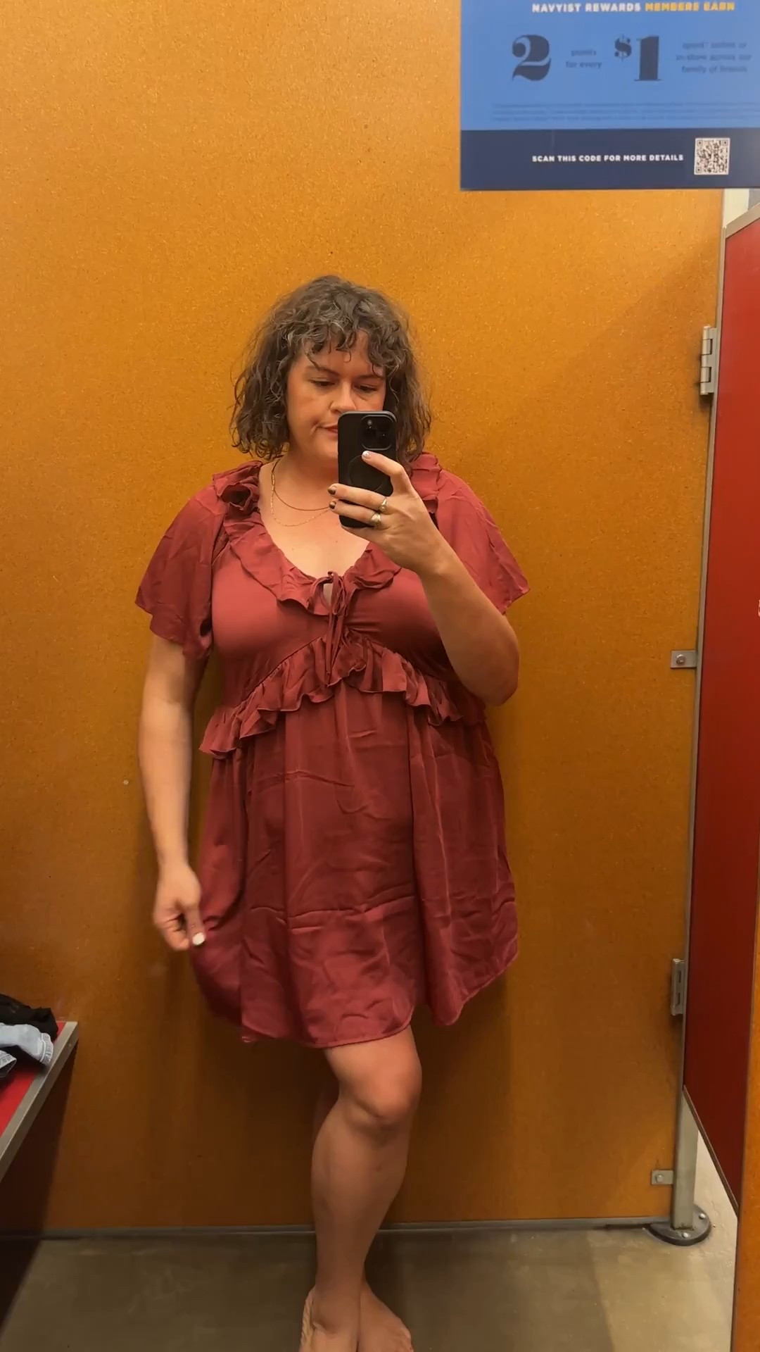 Trying on this ruffle mini dress and loving the color for fall, it’s that perfect in between shade that feels warm without being too heavy. The tie front and flowy fit make it such an easy piece to throw on, and it looks just as cute with sneakers as it would with boots.

#plussize #midsize #size16 #curvystyle #styleinspo #plussizeootd #midsizeootd #plussizestyle #midsizestyle #fashionforall #curvy #curvyfashion #bodyneutrality #curvygirlstyle


#LTKMidsize #LTKPlusSize #LTKStyleTip