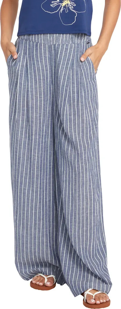 x Coco Ho Stripe Wide Leg Pants | Nordstrom