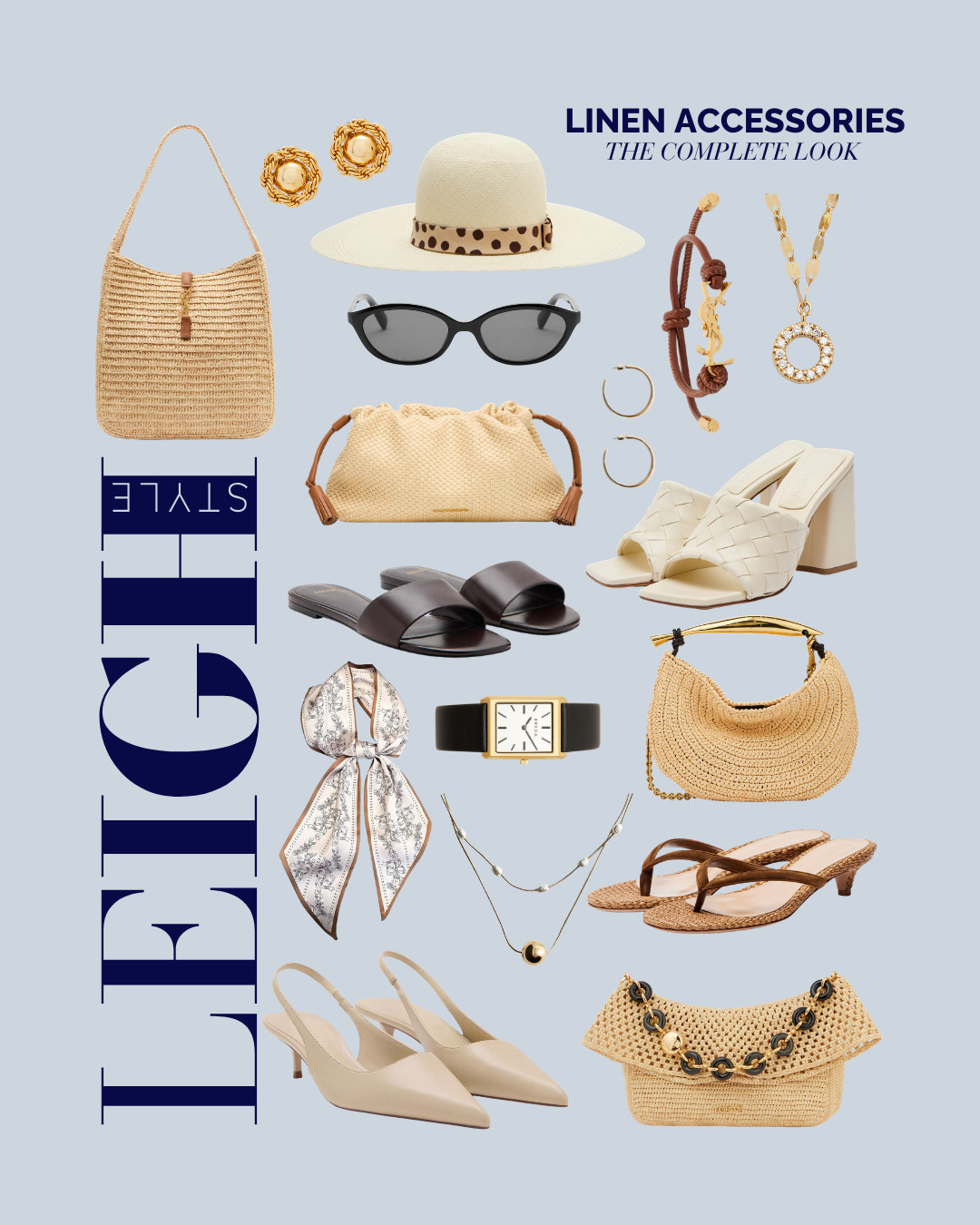 Complete your summer outfits with this linen accessories edit! 

#LinenAccessories #SummerStyle #SummerAccessories #WovenBag #StrawHat #NeutralAesthetic #SummerOOTD 

 #LTKootd #LTKBeauty