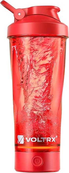 VOLTRX VortexBoost Electric Shaker Bottle, USB C Rechargeable Protein Shake Mixer, Shaker Cups fo... | Amazon (US)