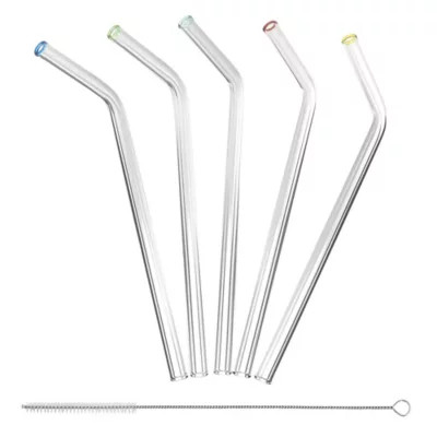 Better Houseware 10-Inch Drinking Glass Straws (Set of 6) | Bed Bath & Beyond