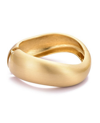 Gold Chunky Bangle | Macy's