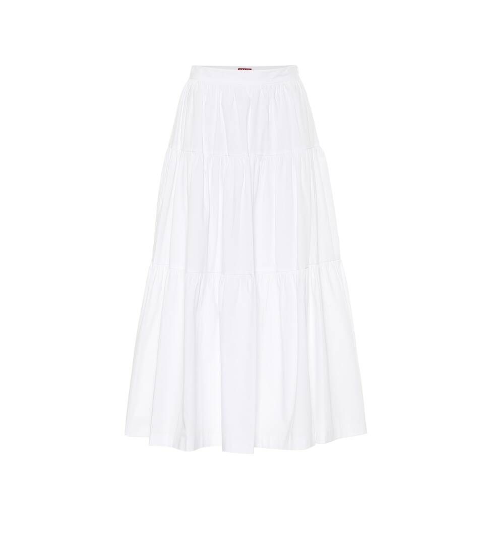 Sea cotton poplin midi skirt | Mytheresa (US/CA)