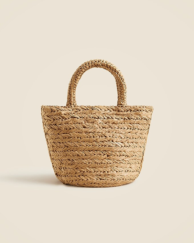 Small Malta handwoven straw bag | J. Crew US