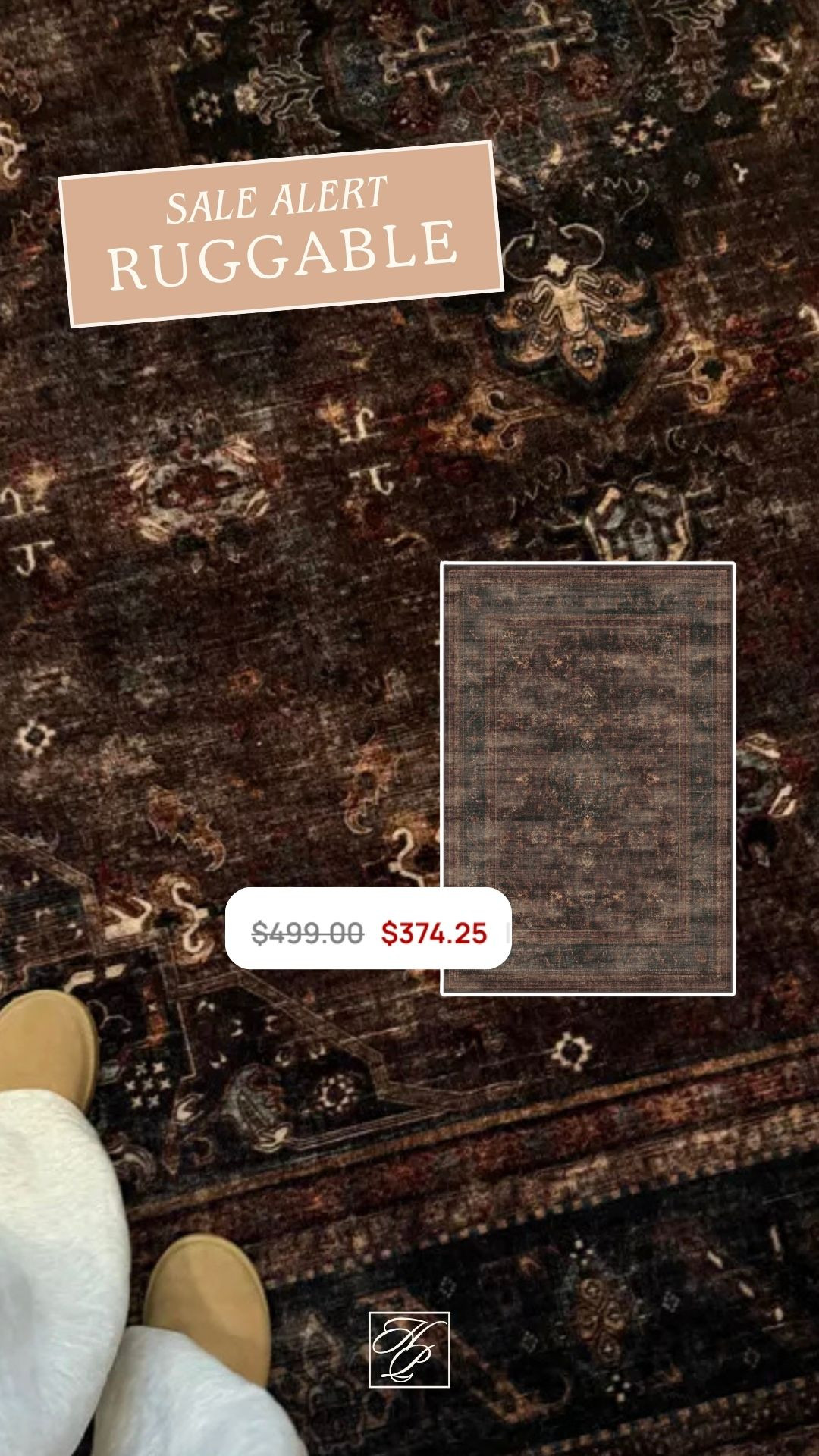 Our rug on sale! Love this timeless look!

#LTKHome