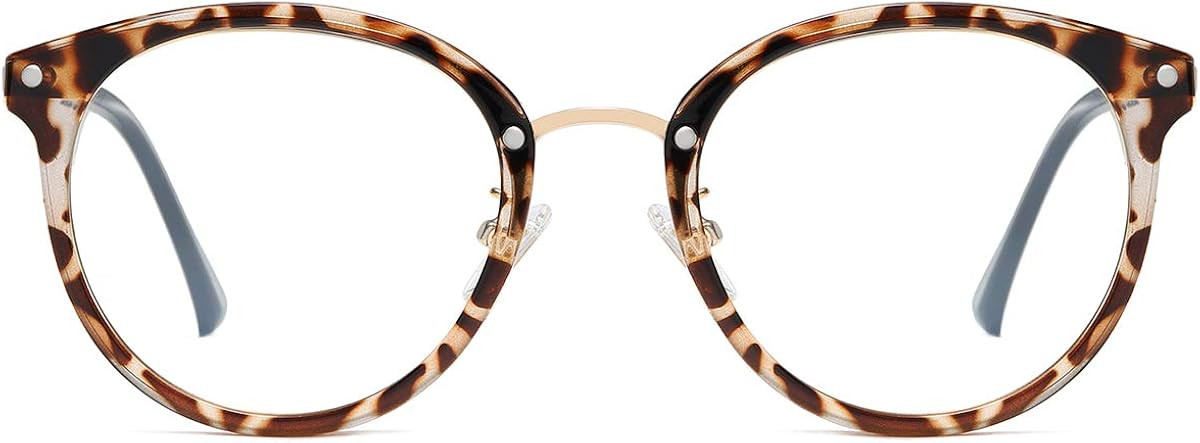 SOJOS Retro Round Blue Light Blocking Glasses TR90 Computer Eyeglasses Ashley SJ9001 | Amazon (US)