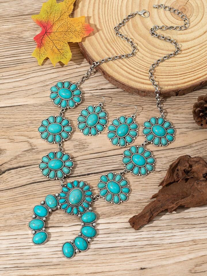 European And American Bohemian 1 Set Women's Retro Fashion Personality Pumpkin Horseshoe Shape Cl... | SHEIN