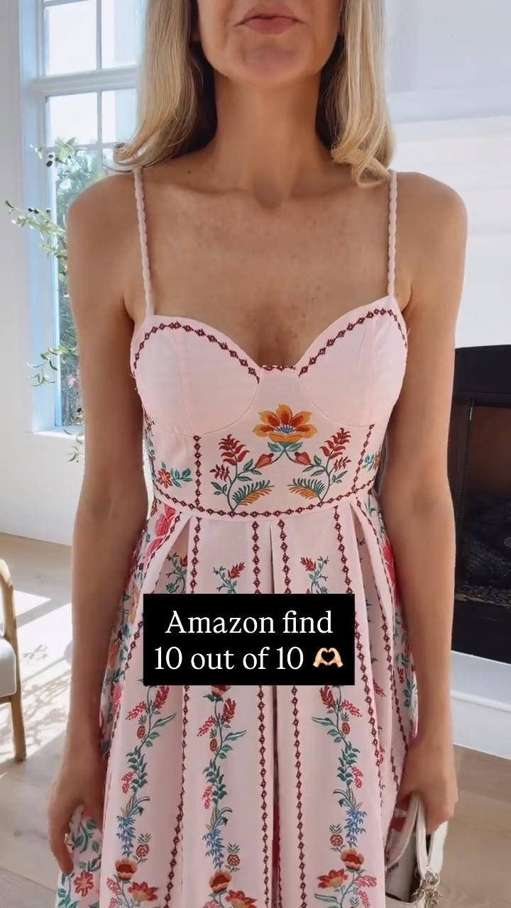 Gorgeous Amazon dress 💕
Wearing size small , runs tts
Summer outfits 
Summer dresses

#LTKootd #LTKU #LTKSeasonal