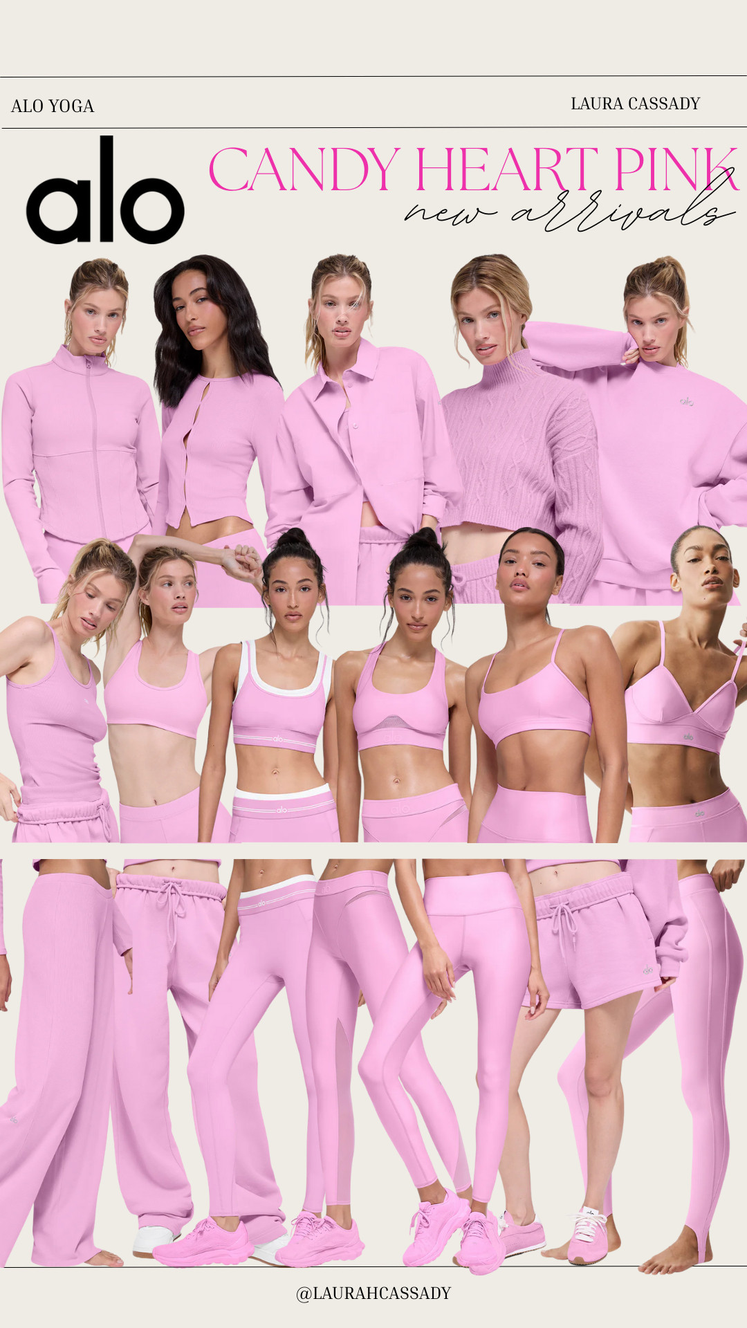 ALO Candy Heart Pink new arrivals 💗🍬 Loving this fun pop of pink in their activewear pieces — perfect for Valentine’s vibes, workouts, or just cozy athleisure days. These make every outfit feel a little sweeter!
#AloYoga #AloActivewear #CandyHeartPink #PinkActivewear #ValentinesVibes #AthleisureStyle #WorkoutWear #EverydayAthleisure #LTKActive #LTKFinds #FitnessFashion 

 #LTKValentine #LTKSeasonal #LTKTall