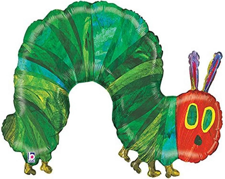 Burton & Burton the Very Hungry Caterpillar Shape Foil Balloon, 43" | Amazon (US)