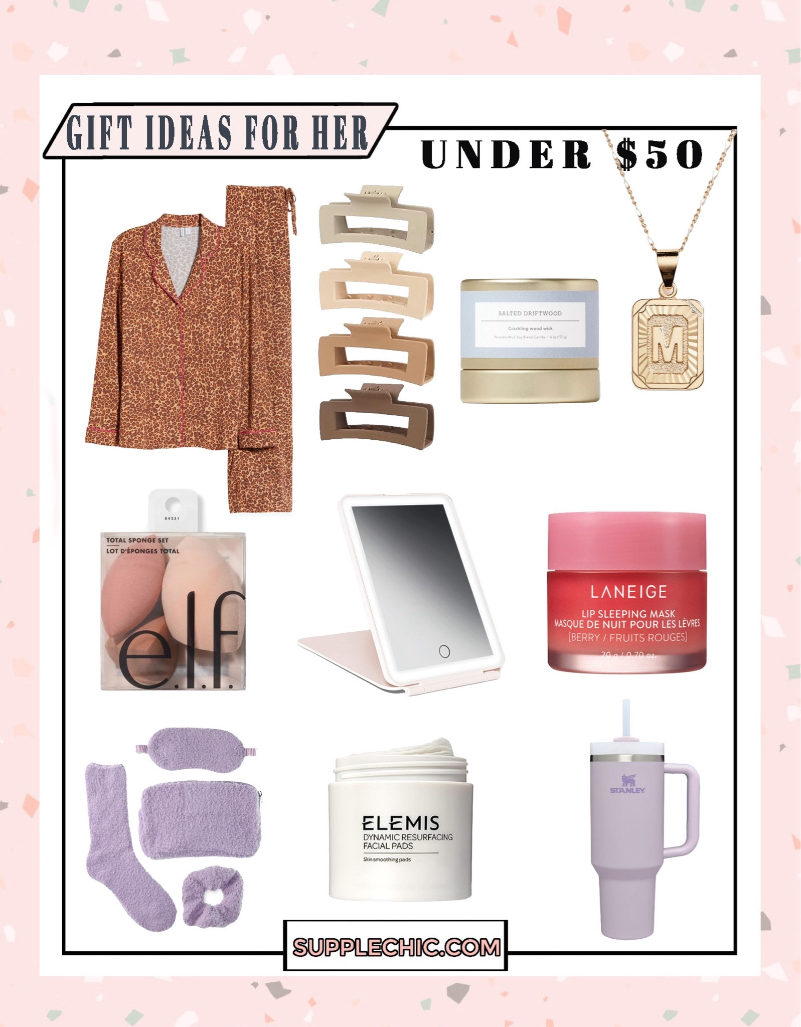 Gifts under $50 for her 

#LTKtravel #LTKGiftGuide #LTKCyberWeek