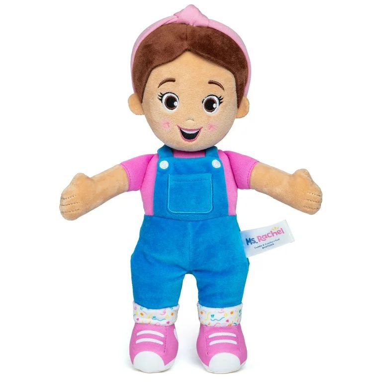 Ms. Rachel 11-Inch Cuddle & Comfort Plush Doll for Ages 6 Months to 3+ | Walmart (US)