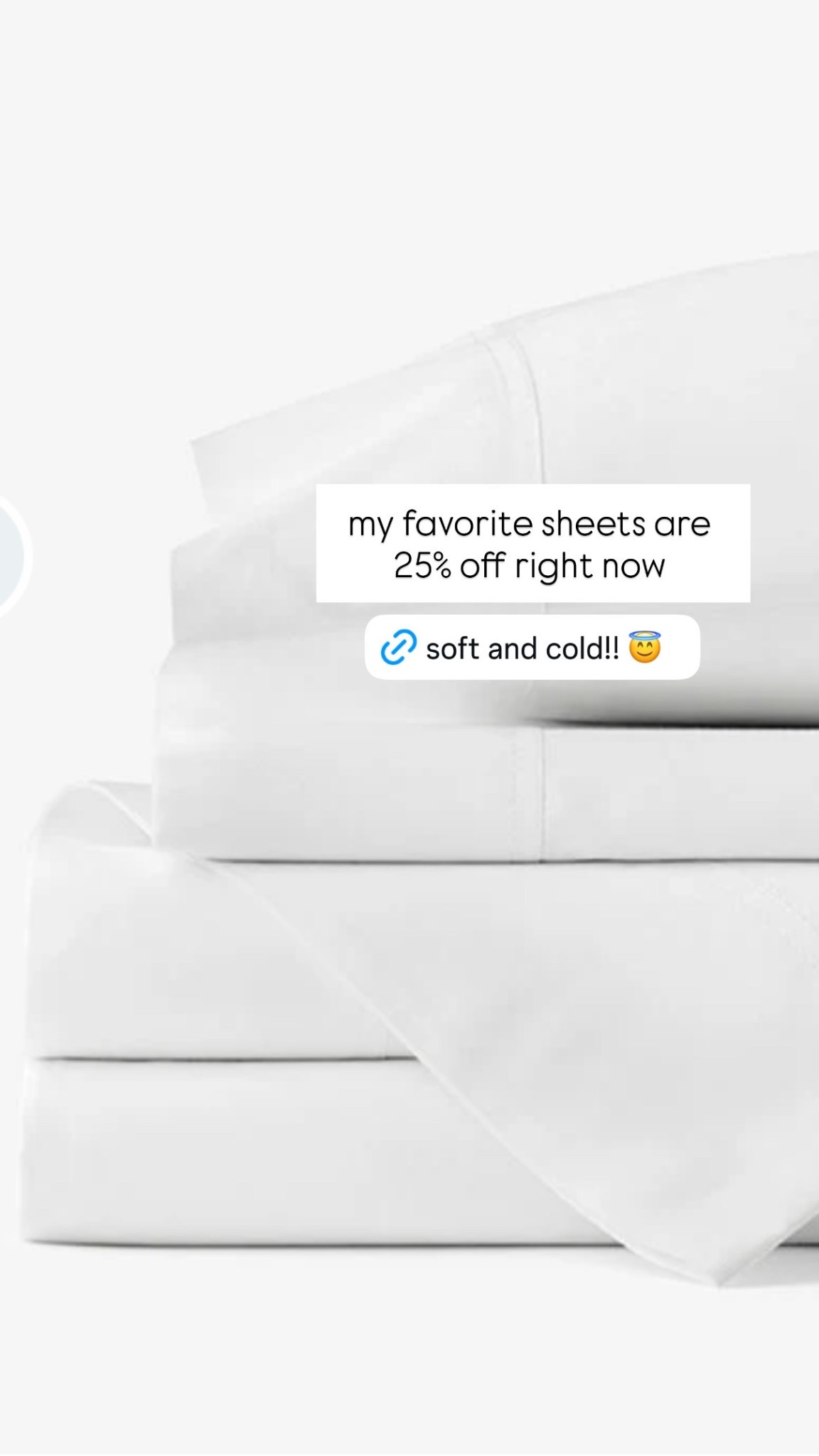 My favorite sheets are on sale!! Softer everytime you wash and sleep cold!!!