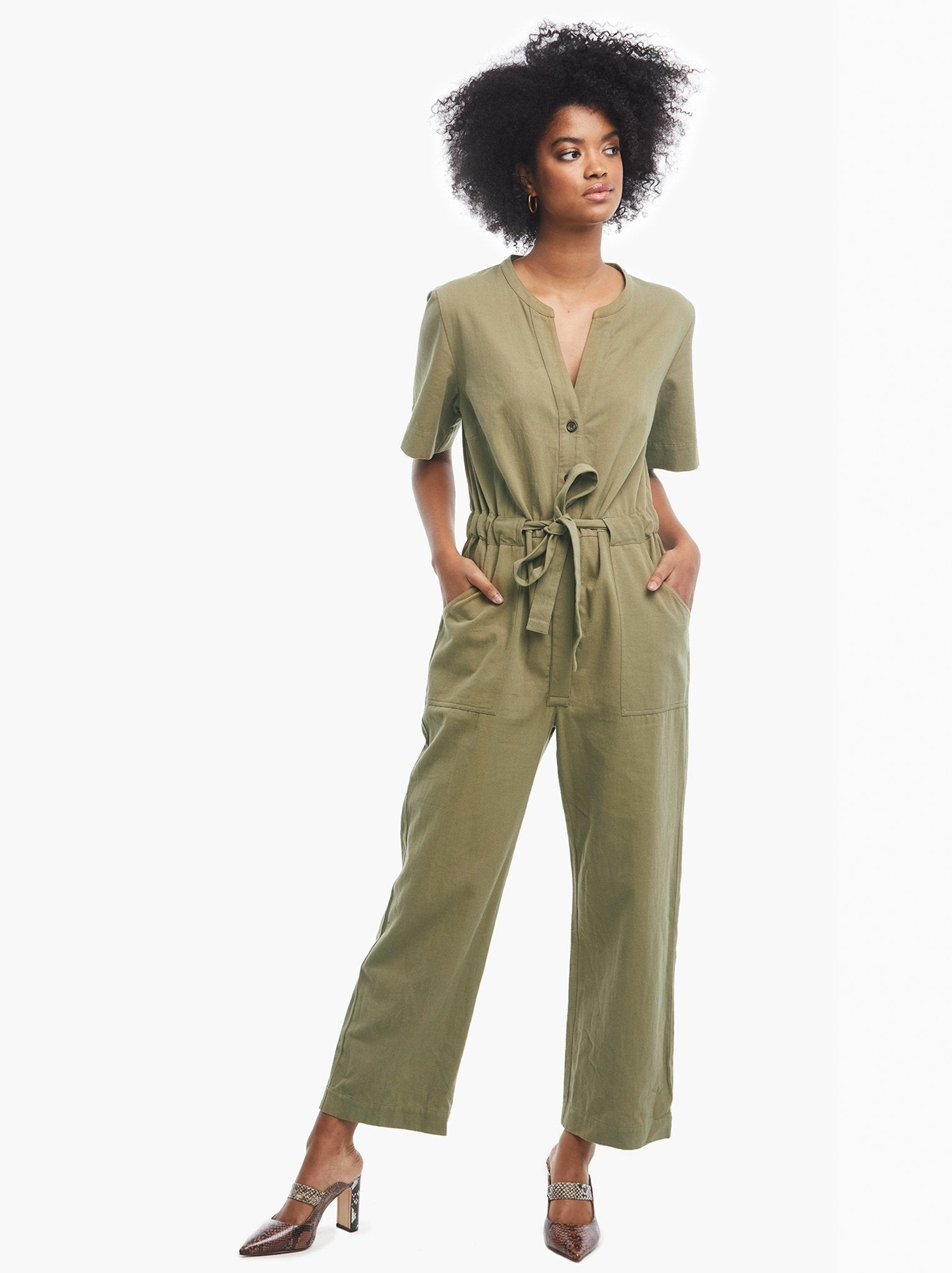 Shirley Utility Jumpsuit | ABLE