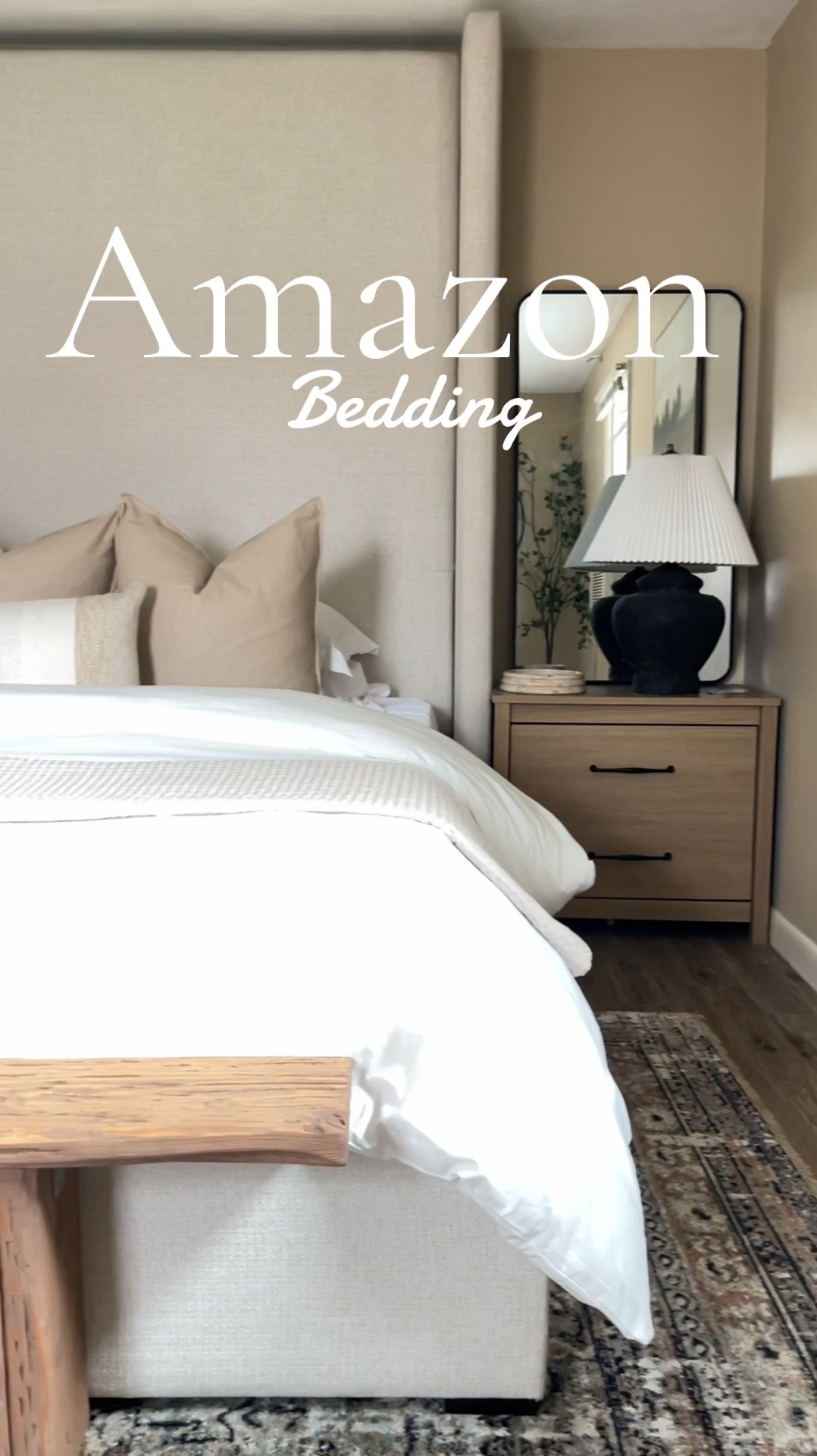 Im so happy with how my bed turned out. I had the best sleep that night. Definitely don’t regret not one single item.

#LTKhome #LTKVideo #LTKSeasonal