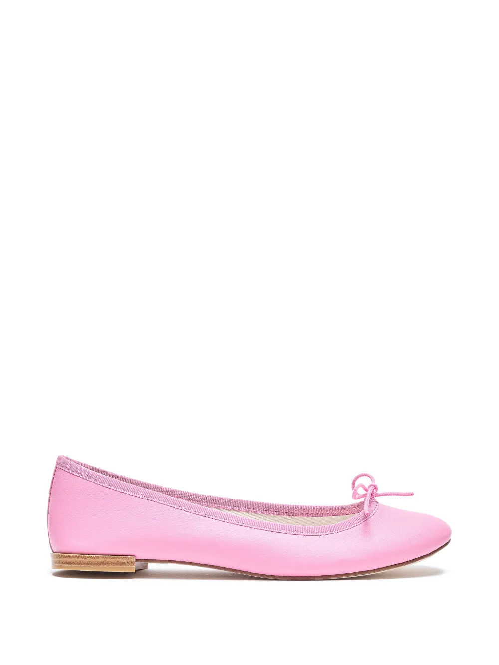 Repetto bow-detail ballet flats - Pink | Farfetch Global