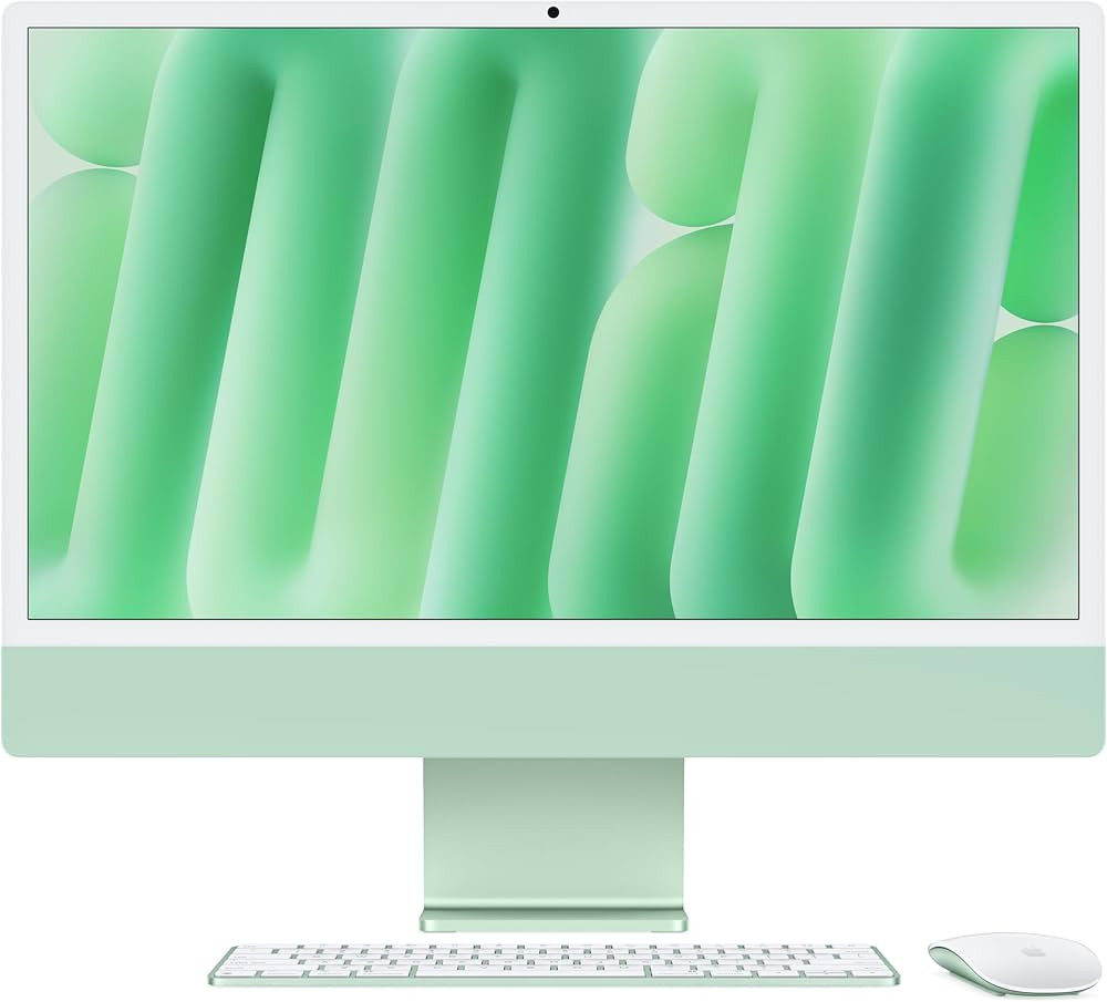 Apple 2024 iMac All-in-One Desktop Computer with M4 chip with 8-core CPU and 8-core GPU: Built fo... | Amazon (US)