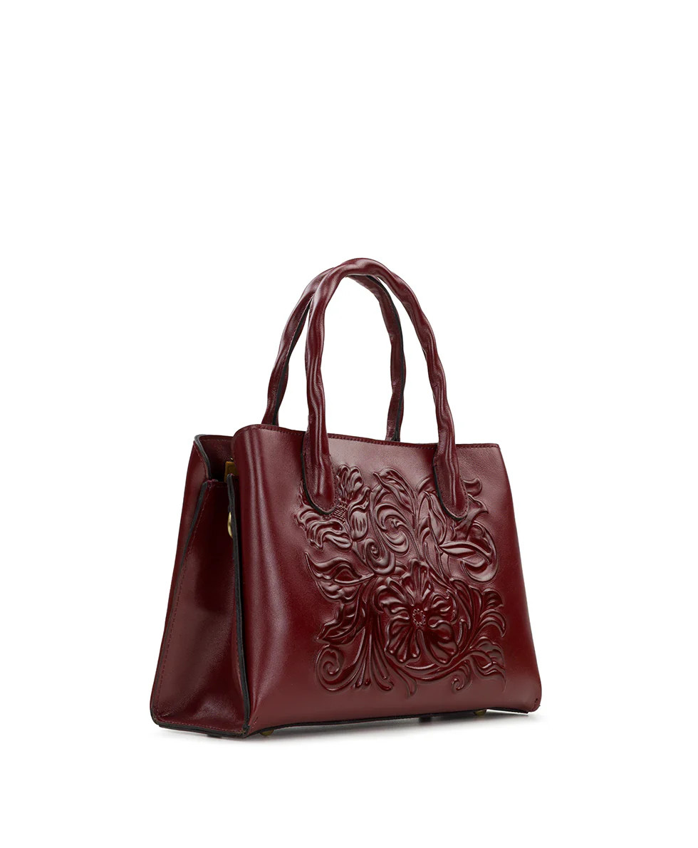 Genovese Satchel - Classic Tooled | Patricia Nash Designs