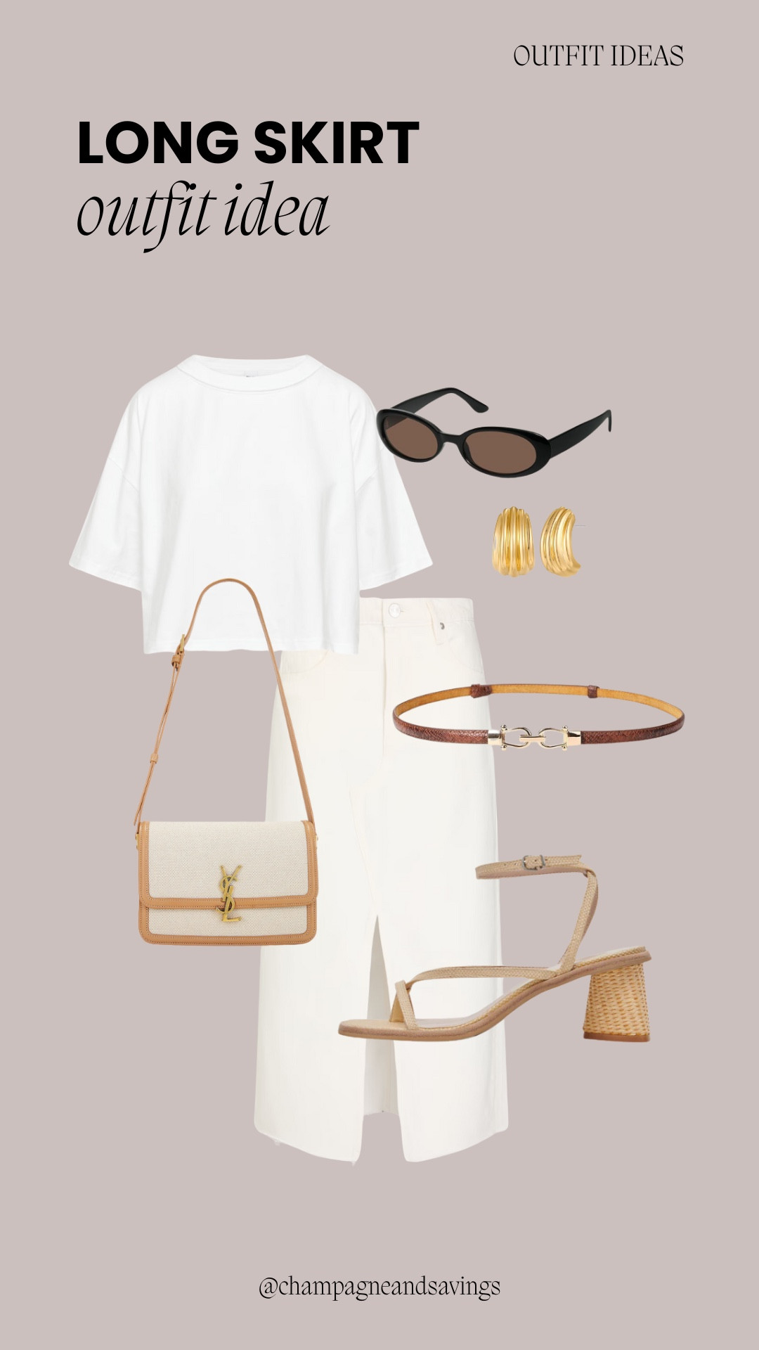 Long skirt outfitt

#LTKootd #LTKFindsUnder50 #LTKFindsUnder100