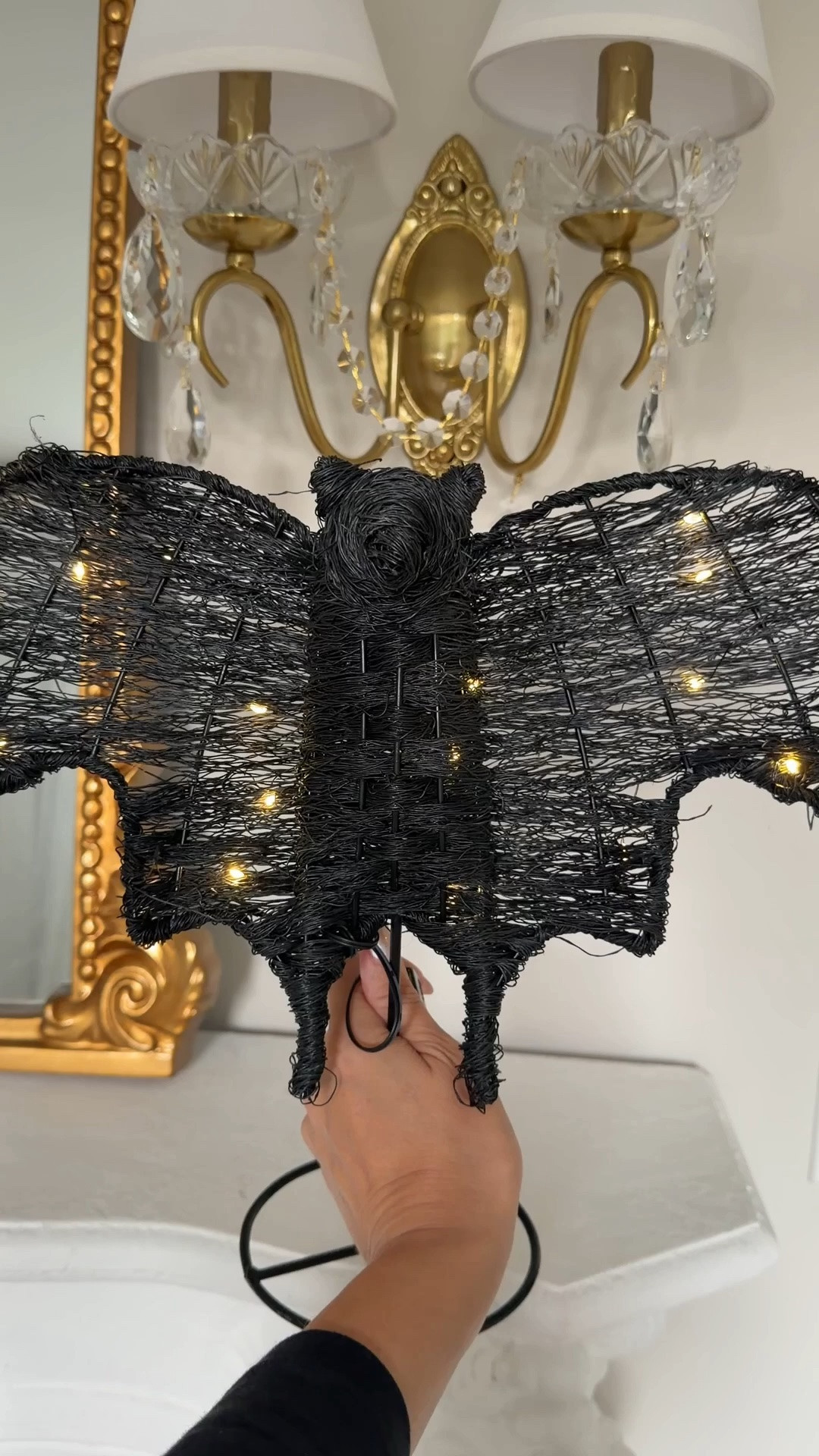 This Light bat is only $15. He is so cute for Halloween. October, spooky, decorations, target find.
@Target

#LTKHome #LTKSeasonal