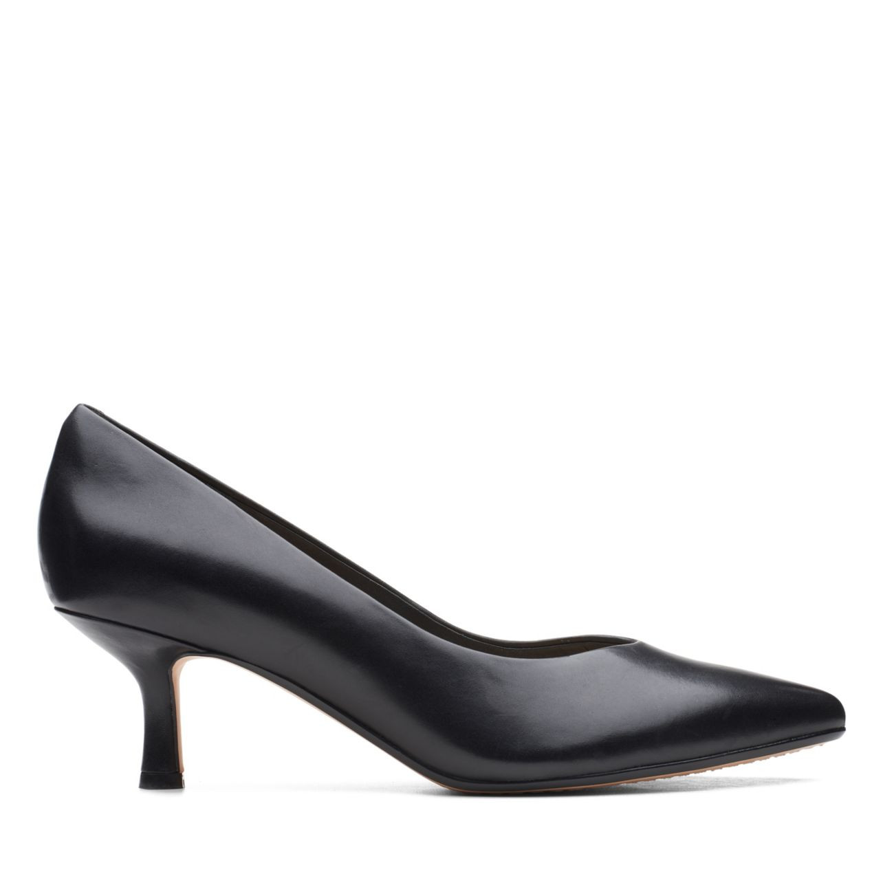 Violet 55 Court Black Leather | Clarks (US)
