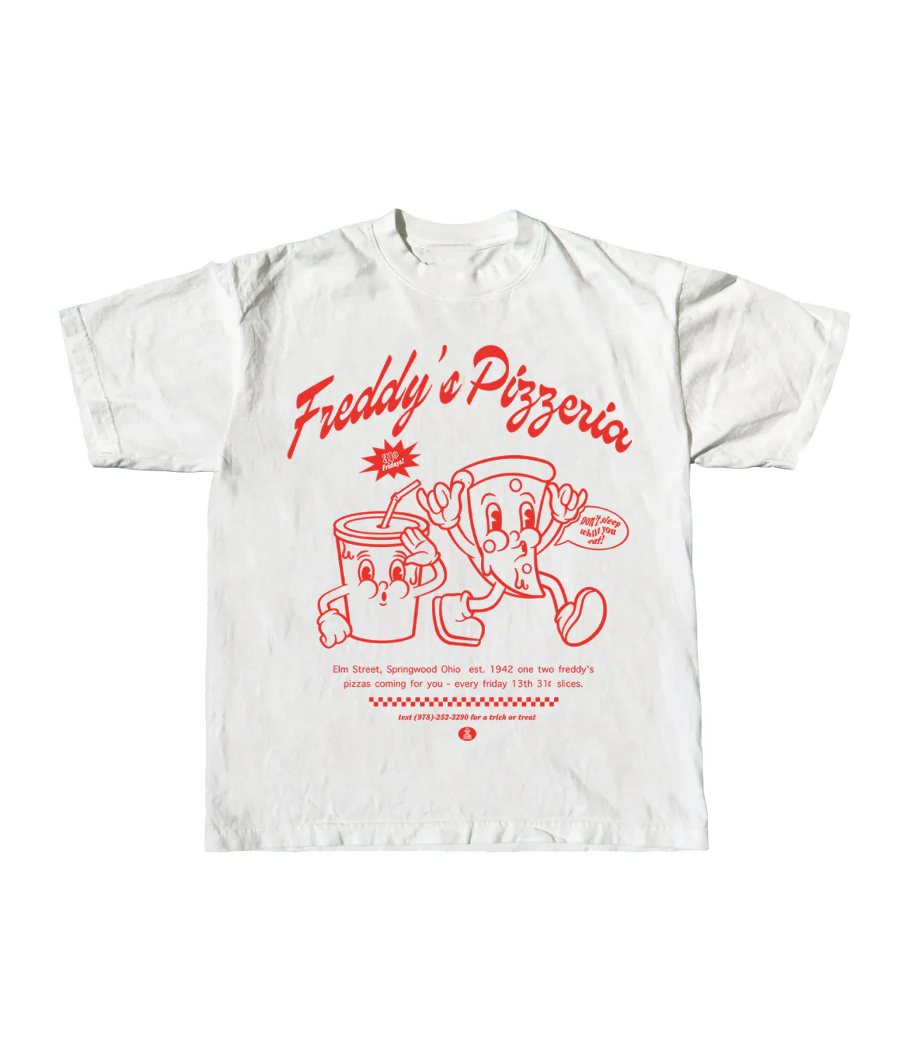 Freddy's Pizzeria Tee | Shop Kristin Jones