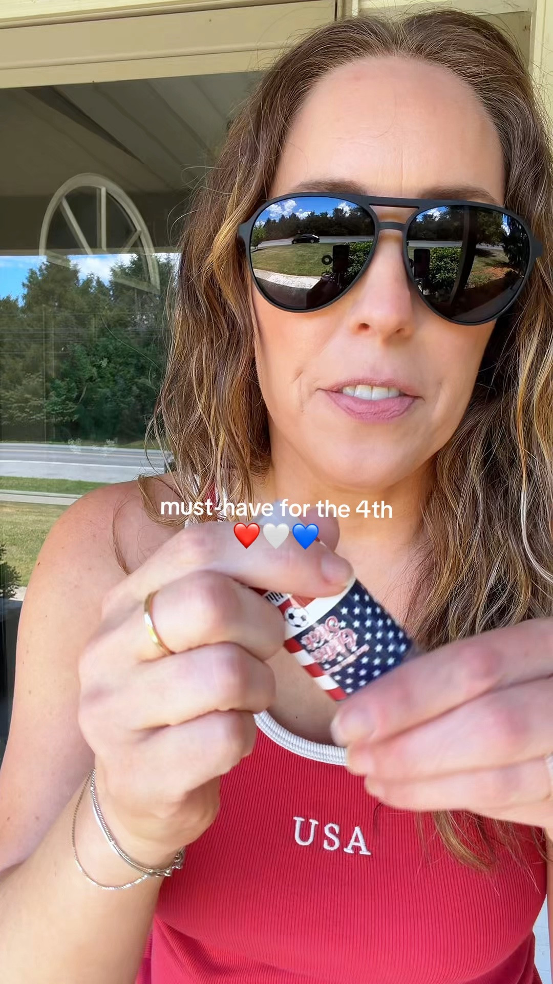 How to look patriotic AF on the 4th 🇺🇸🇺🇸 

 #LTKSeasonal