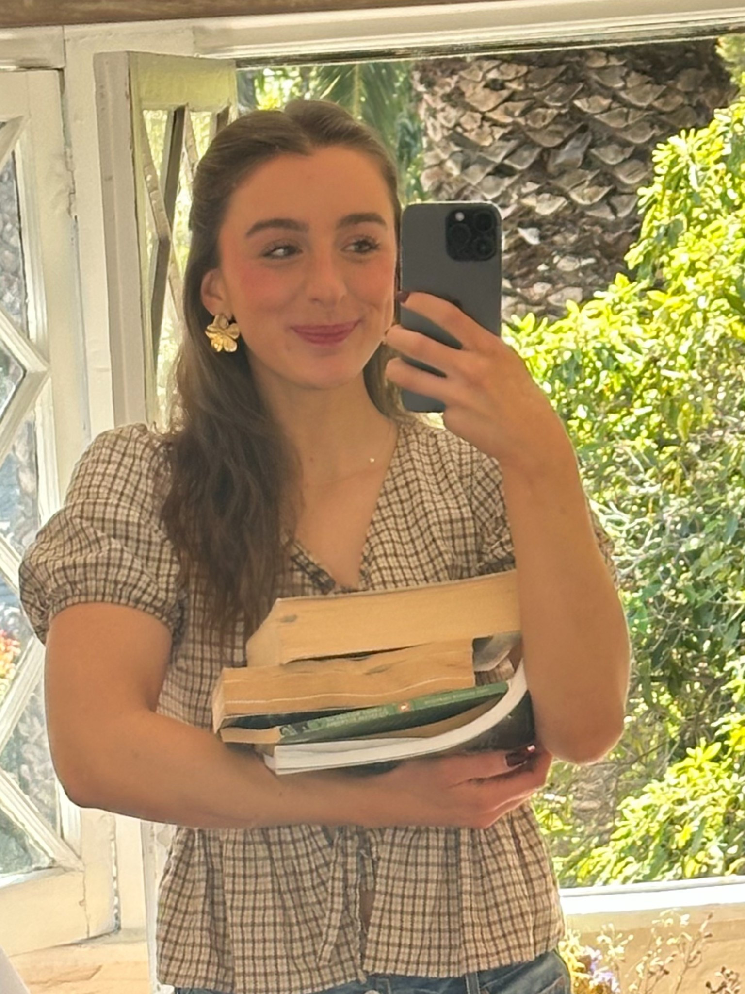 The cutest flower earrings