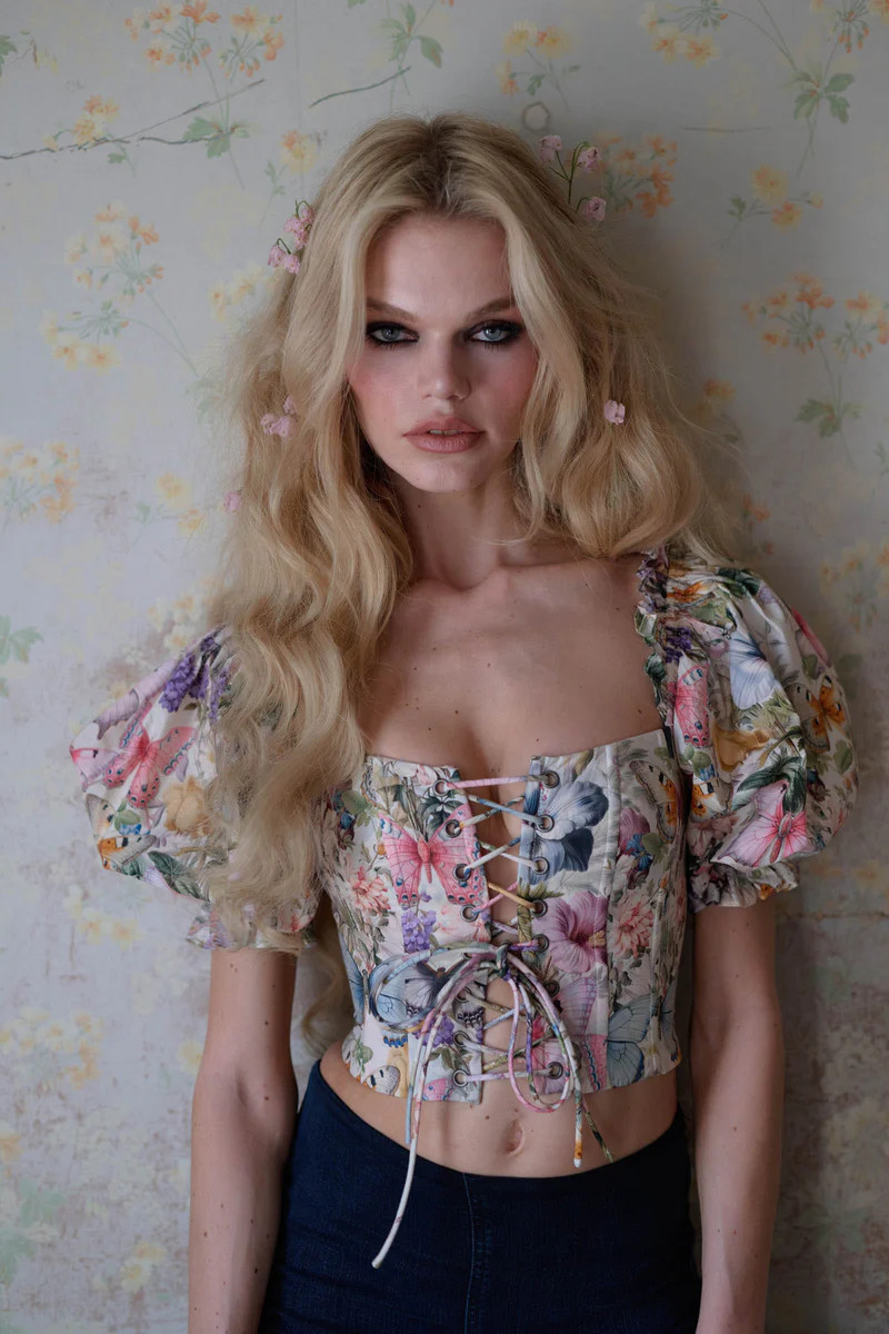 The Butterfly Botanics Ella Corset | Selkie Collection