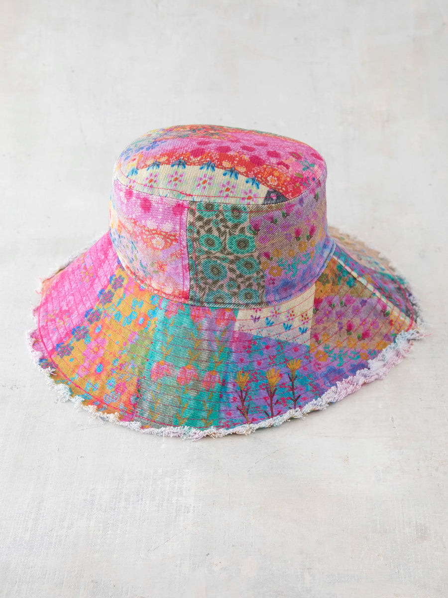 Sandy Days Bucket Hat - Watercolor Patchwork | Natural Life