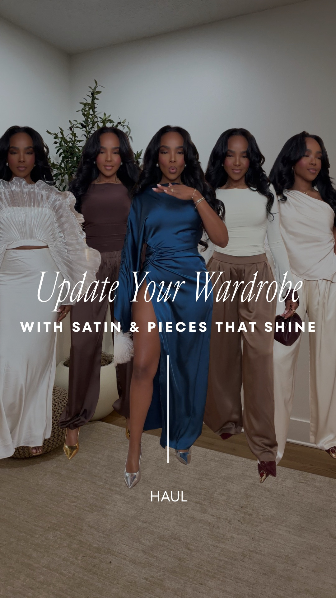 Elevated satin outfits that look luxe without the luxury price ✨

EVERYTHING LINKED BELOW 👇🏽

Satin is one of the easiest ways to look polished and put together — these pieces give that expensive feel while still being super wearable for everyday, holiday plans, and nights out.

Fit + notes:
• Satin tops: smooth, lightweight, flattering drape
• Satin pants: flowy, comfortable, true to size
• Satin dresses: structured with movement, polished without trying
• Easy to dress up or down with heels or flats

Size 4 I’m 5’4 | 140lbs | 36D – 27 – 40
IG & YT: kirasfashionfinds
TT: kiraabboud

All pieces are linked and easy to shop if you want a more elevated wardrobe on a budget ✨

#LTKStyle #LTKFinds


#LTKHoliday #LTKFindsUnder100 #LTKPetite